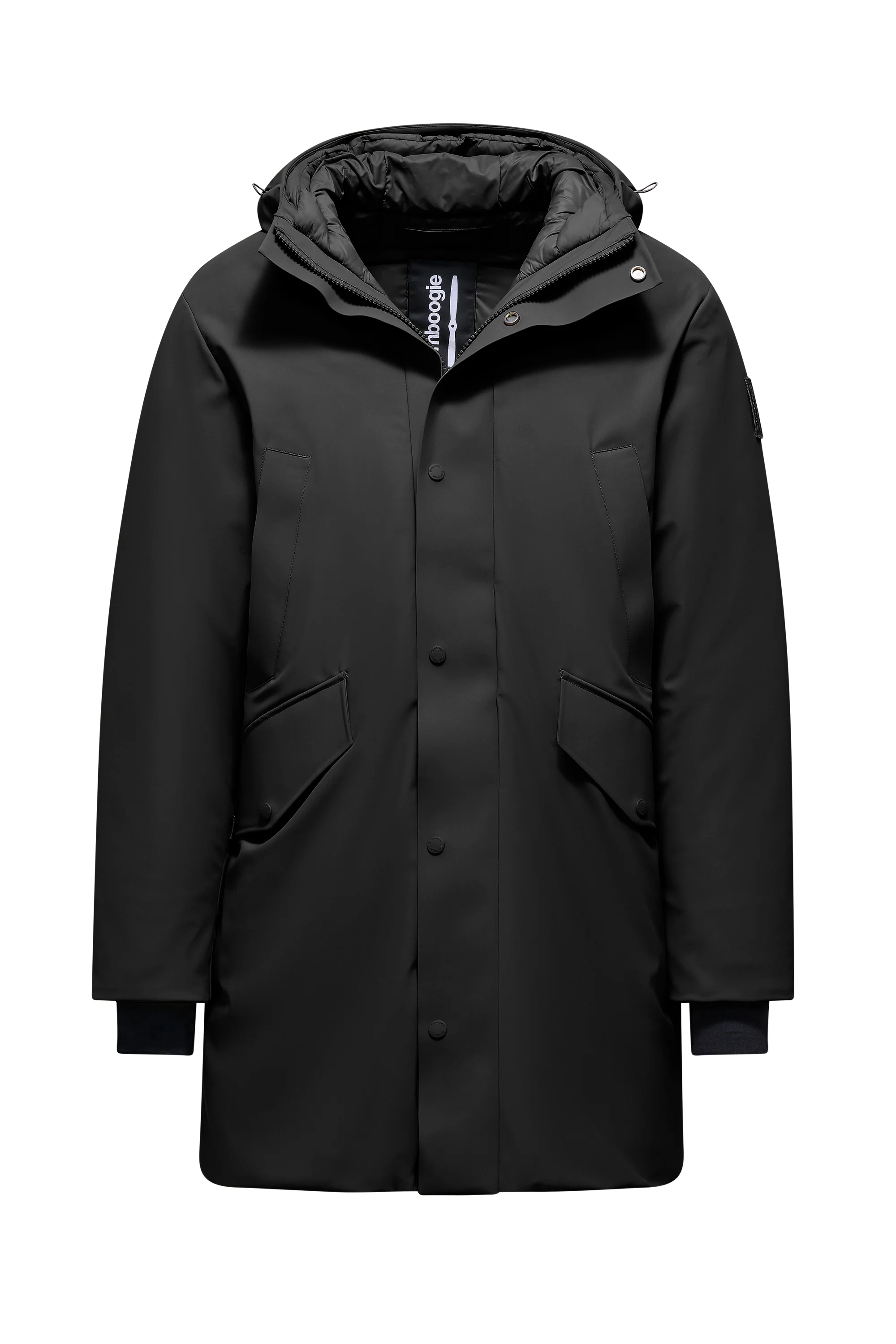 Parka lungo con doppio cappuccio - Image 6
