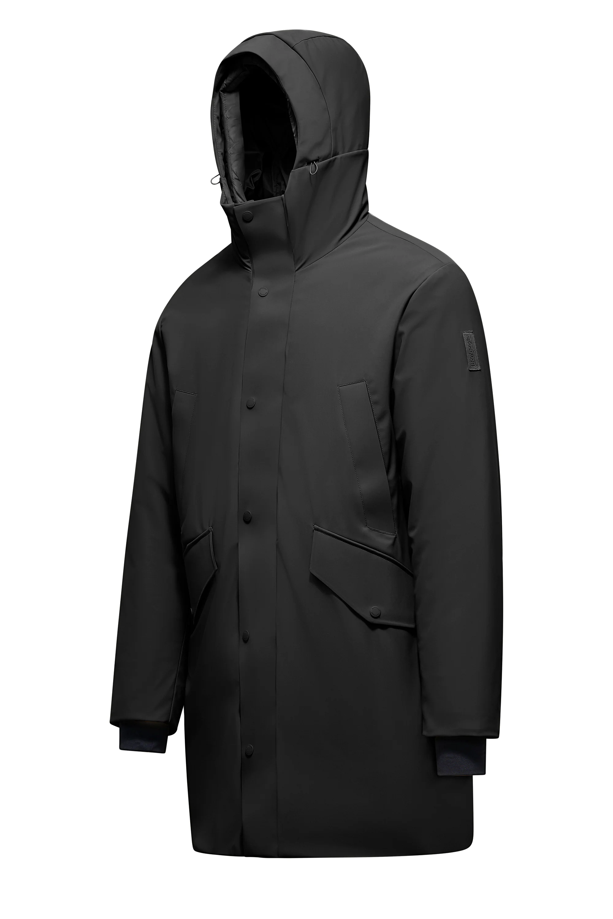 Parka lungo con doppio cappuccio - Image 7
