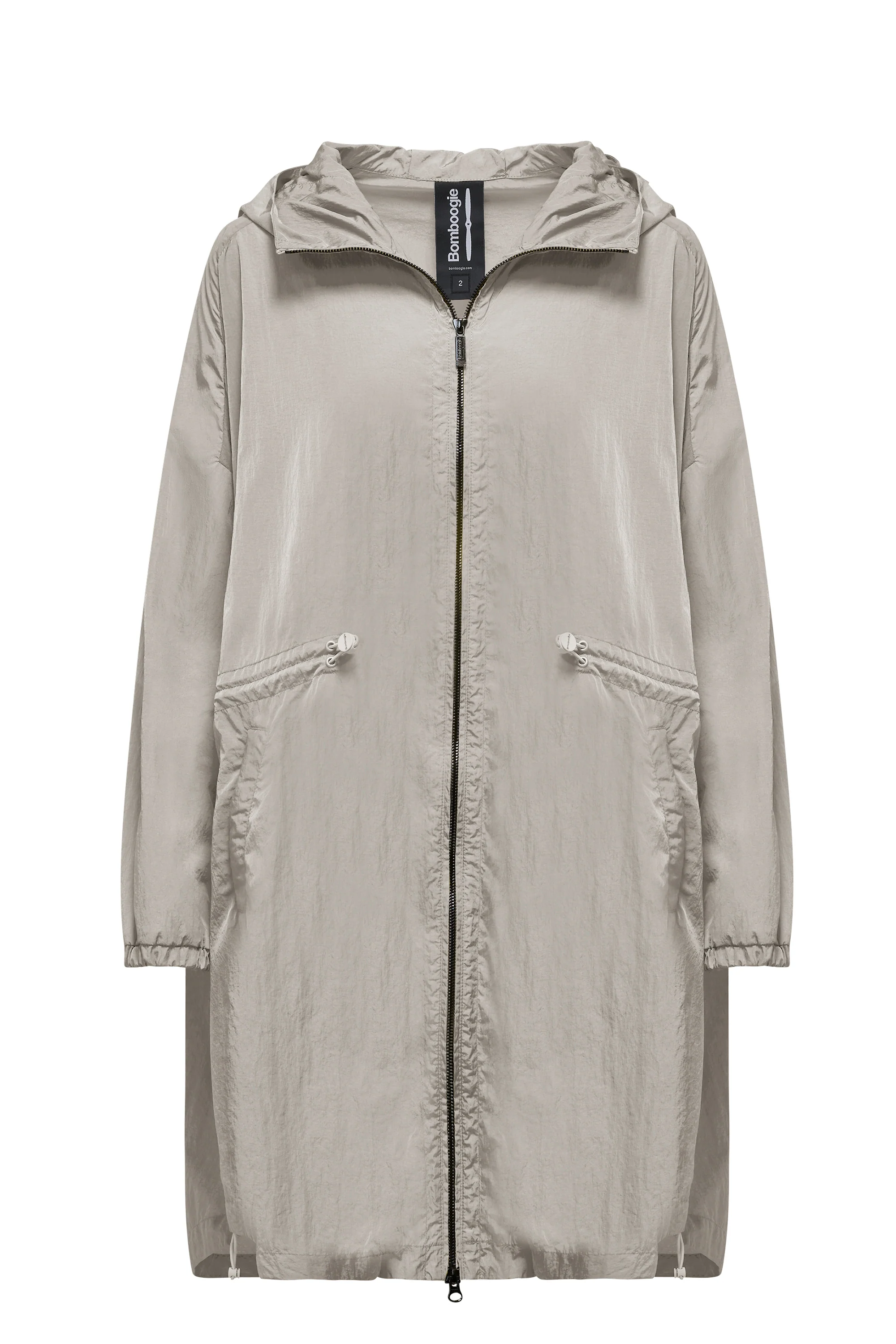 Parka sfoderato da donna con coulisse elastica - Image 13