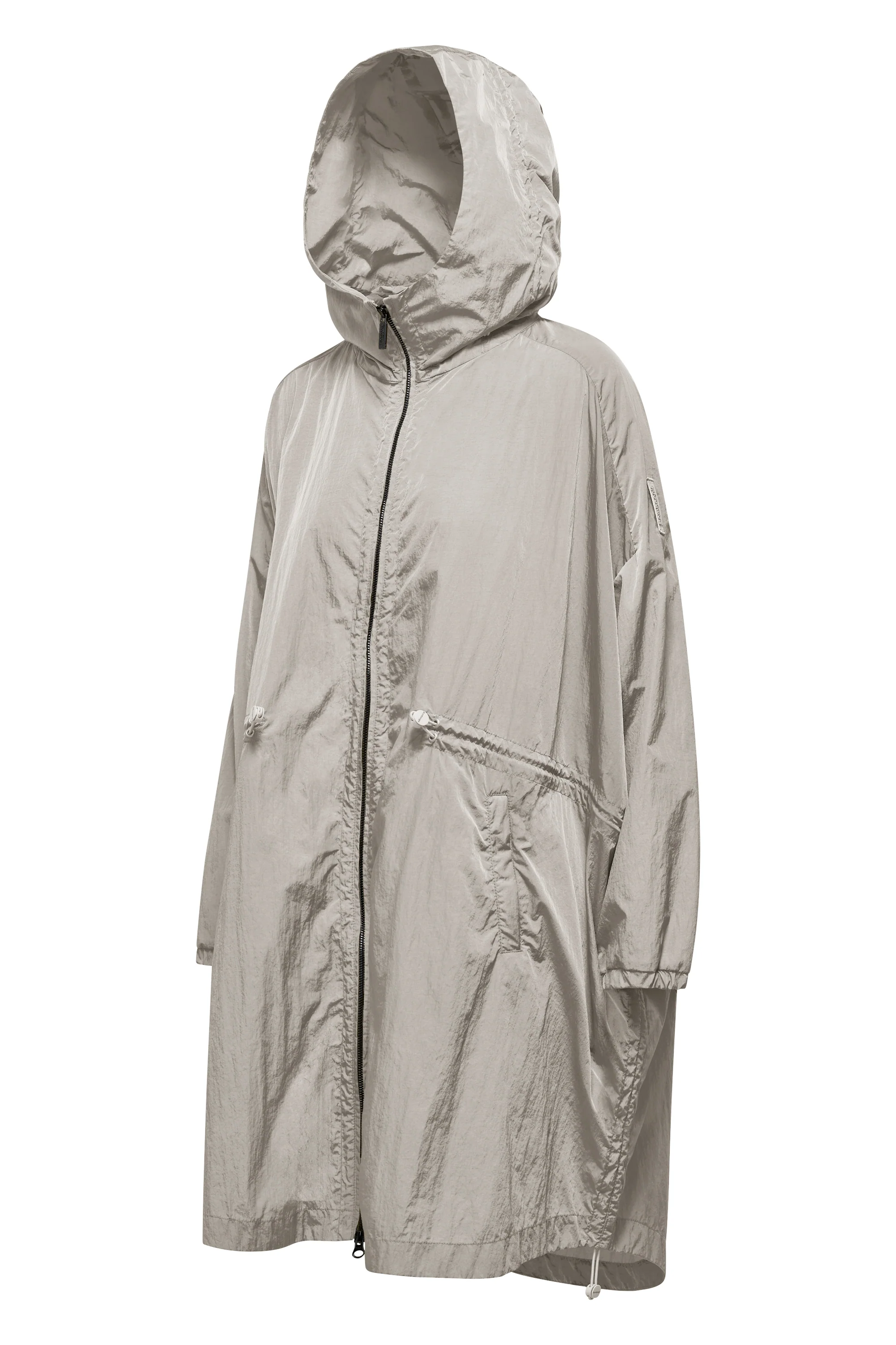 Parka sfoderato da donna con coulisse elastica - Image 14
