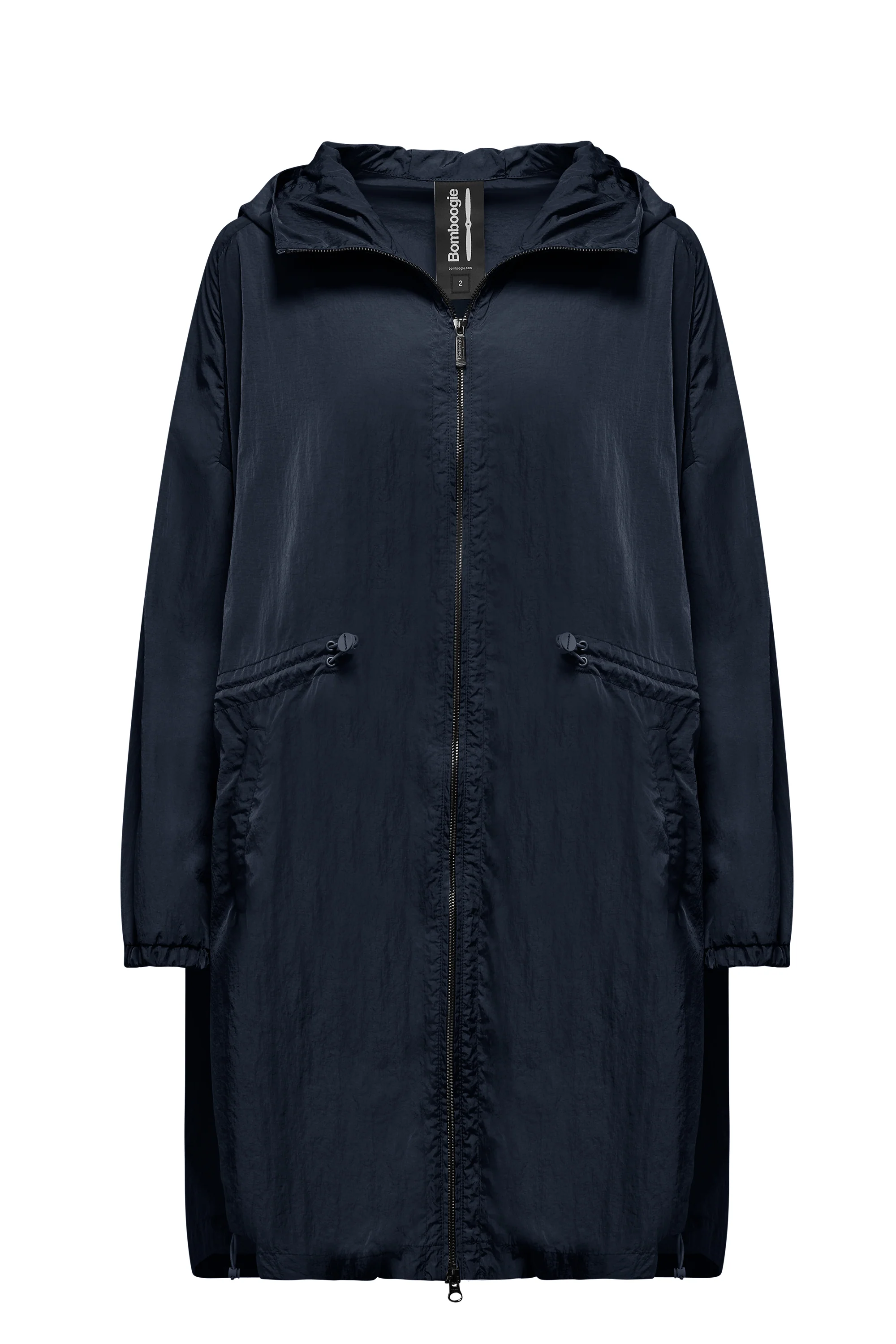 Parka sfoderato da donna con coulisse elastica - Image 7