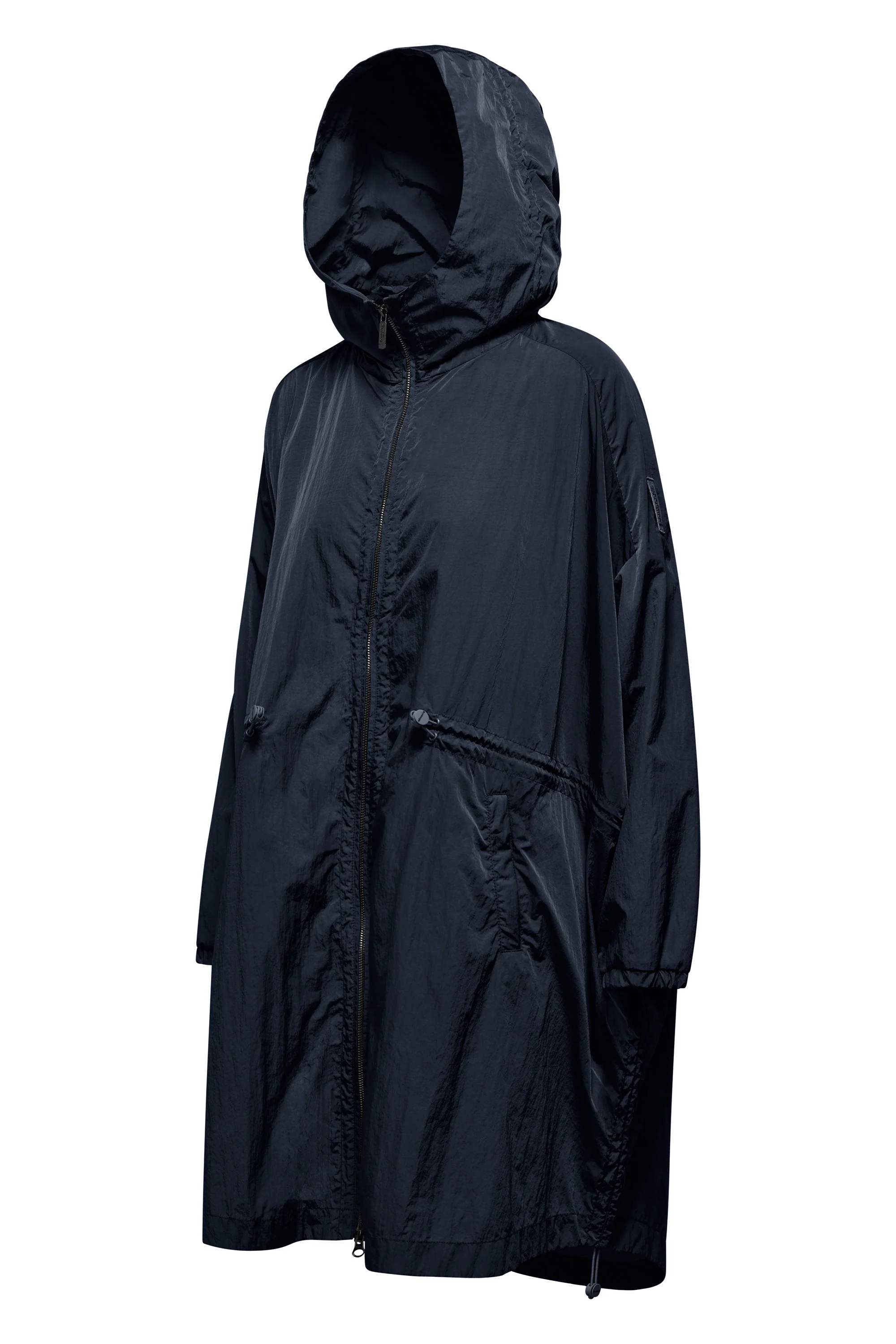 Parka sfoderato da donna con coulisse elastica - Image 8