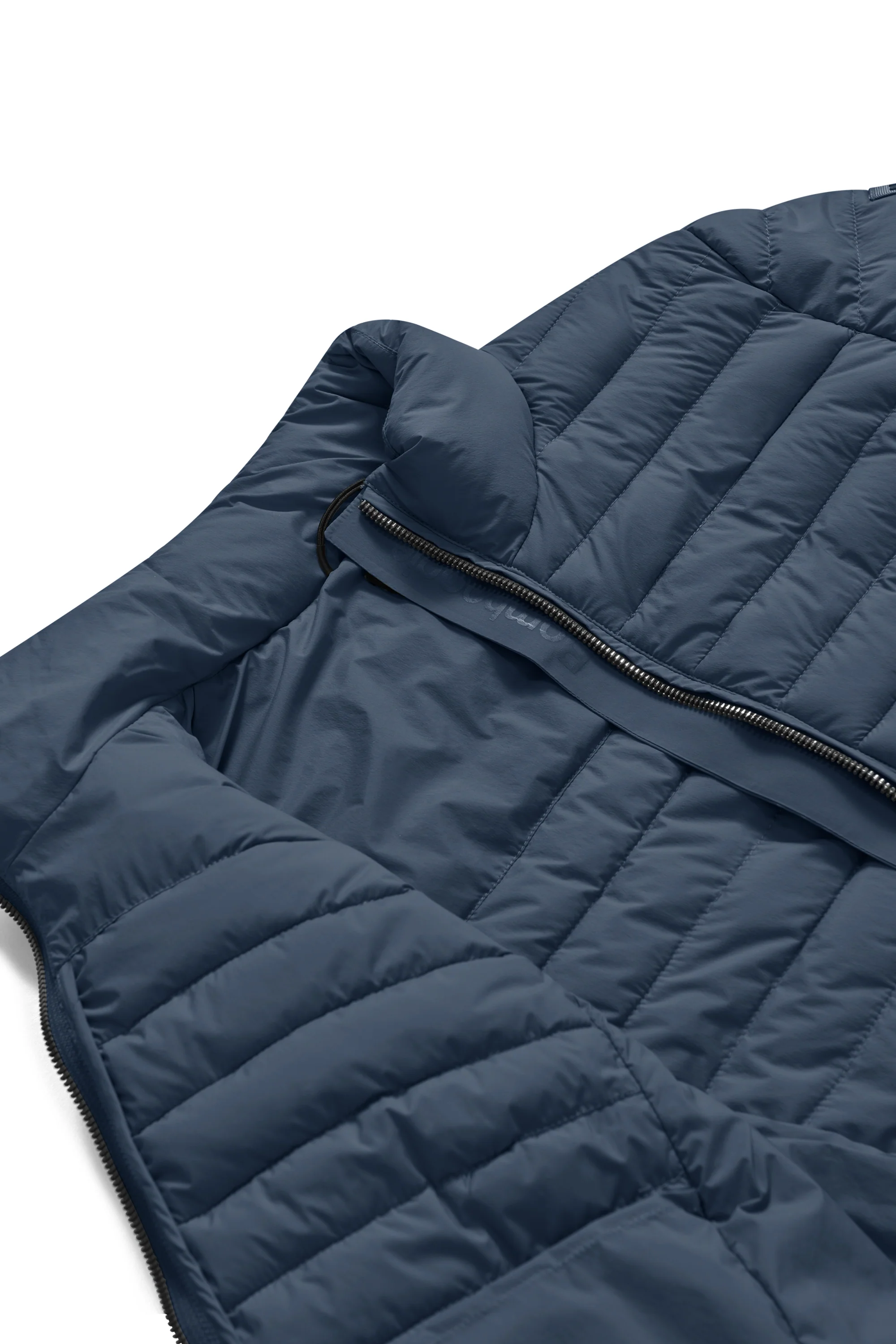 Piumino dalla Linea Avvitata in Nylon Stretch - Image 10