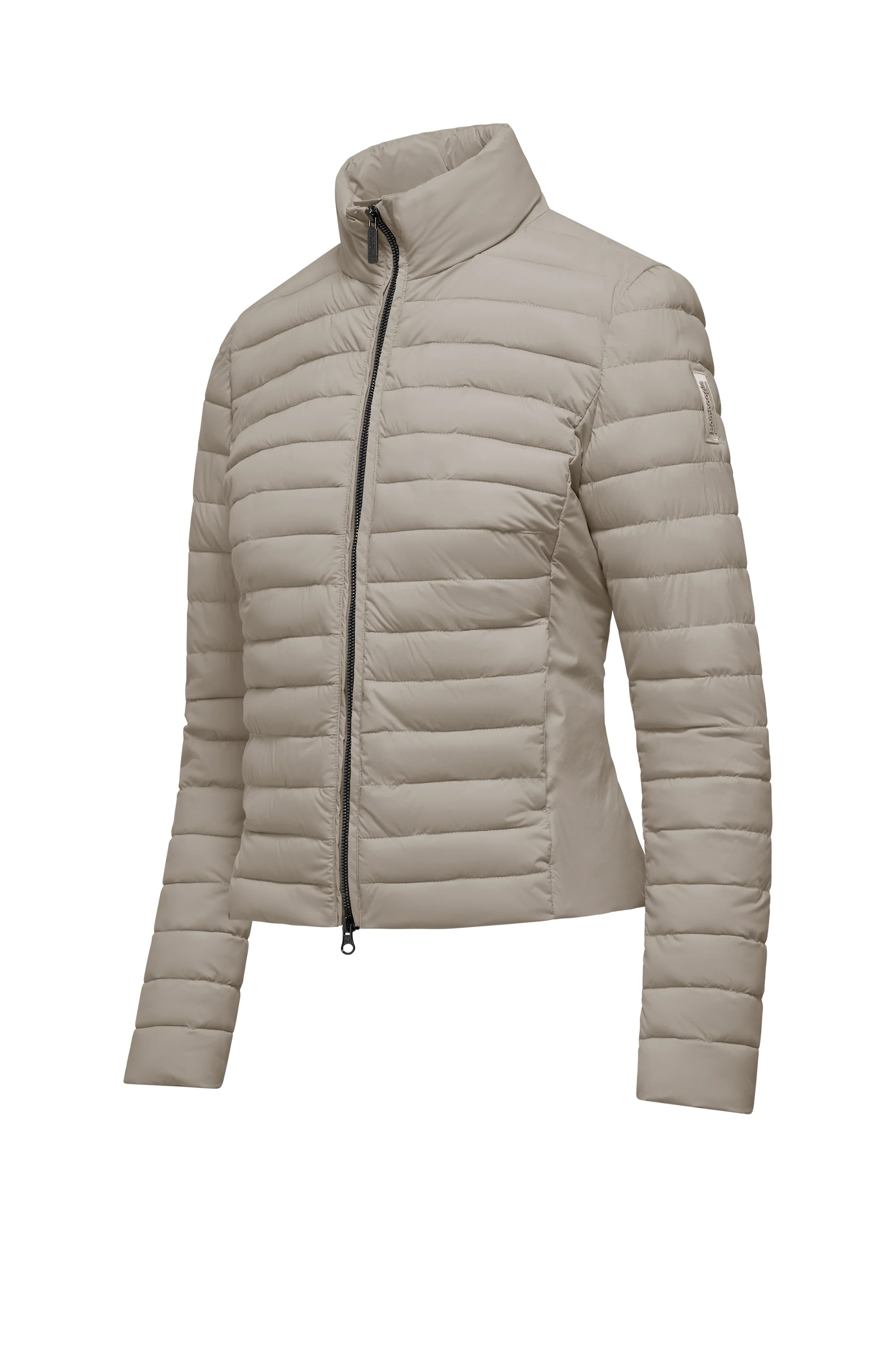 Piumino dalla Linea Avvitata in Nylon Stretch - Image 14