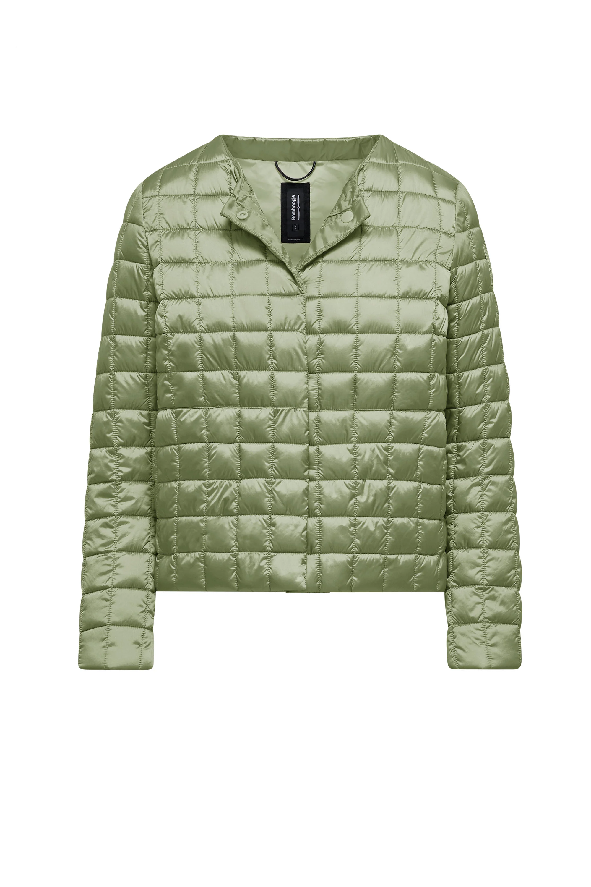 Piumino in nylon bright con collo arrotondato - Image 19