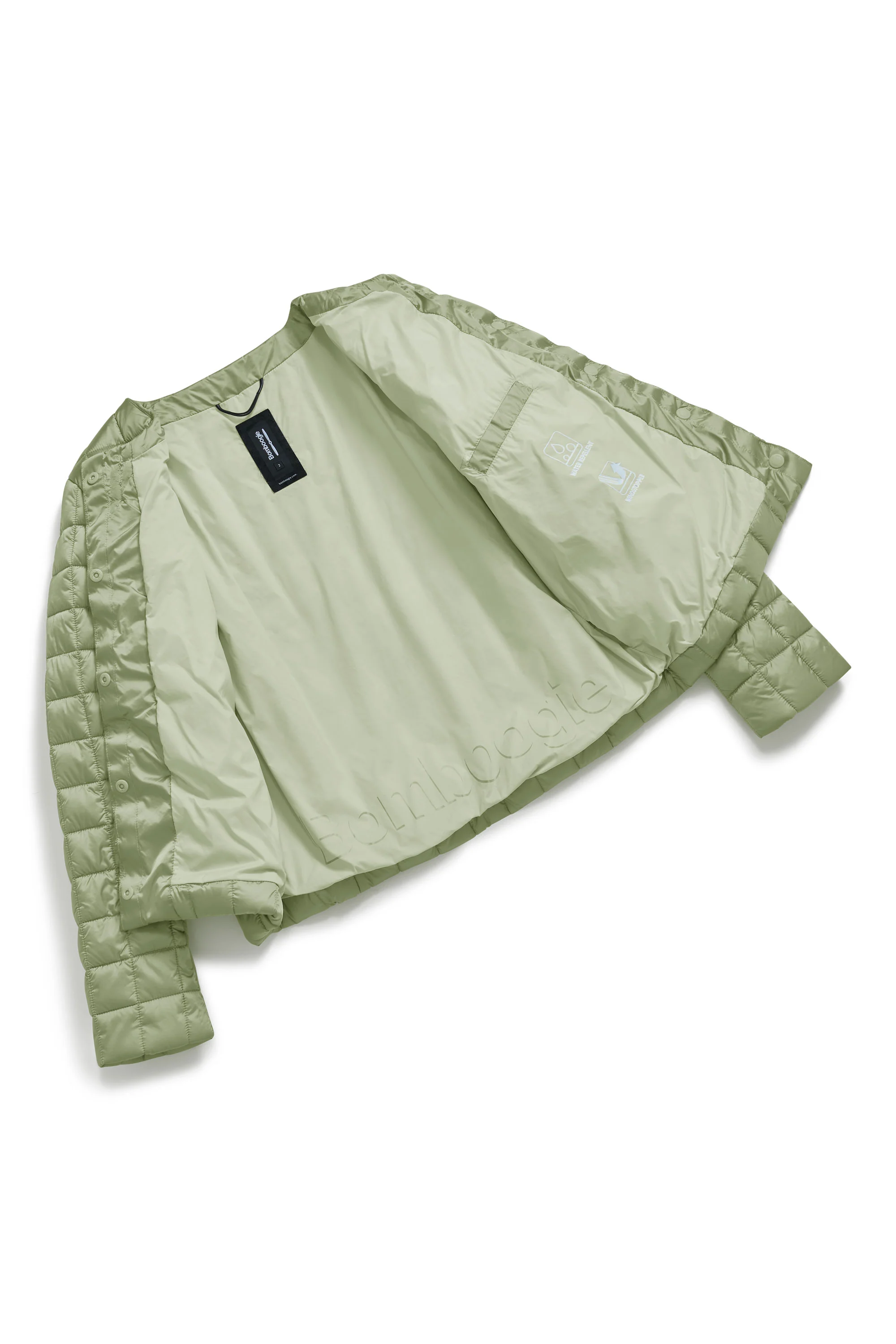 Piumino in nylon bright con collo arrotondato - Image 22