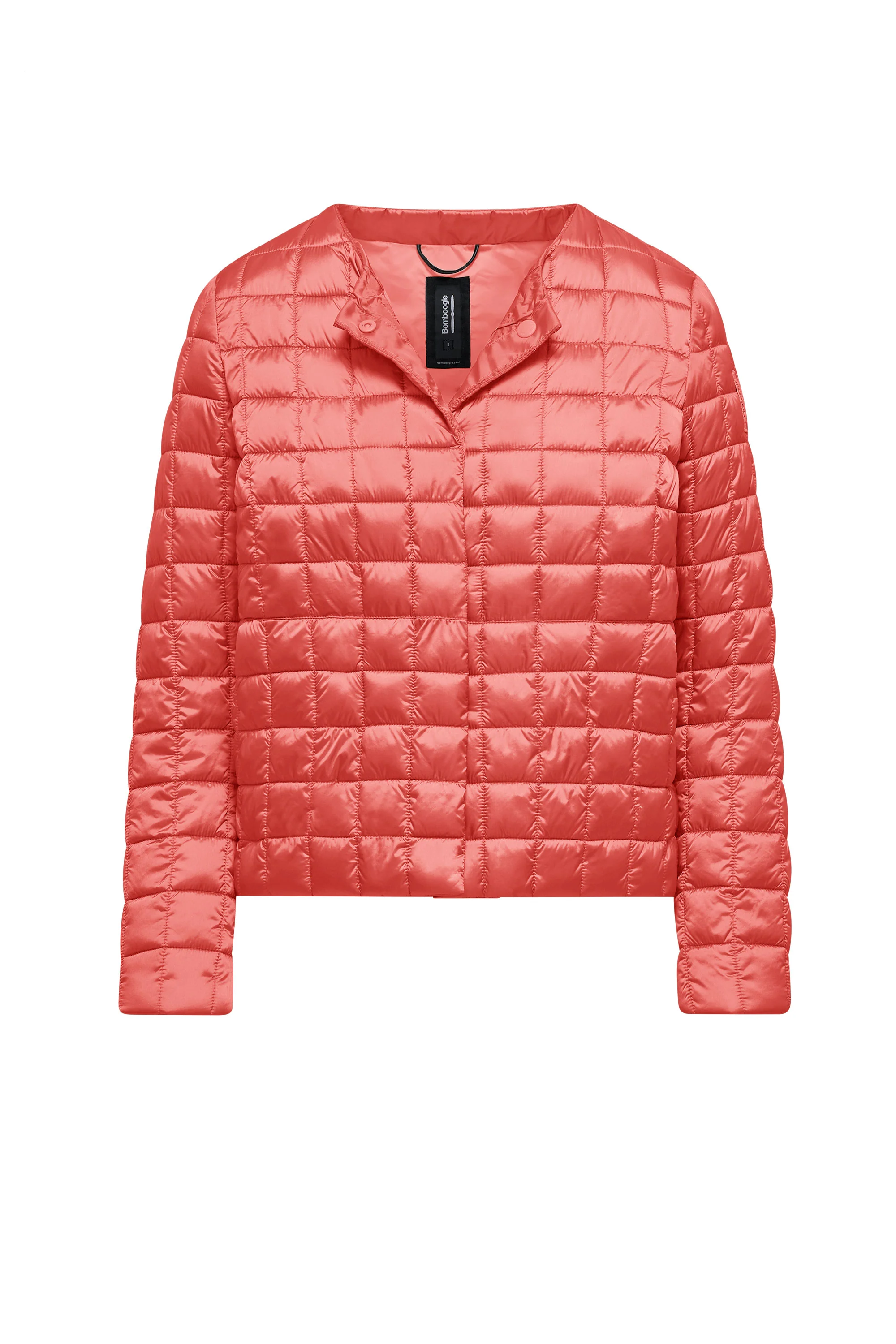Piumino in nylon bright con collo arrotondato - Image 25