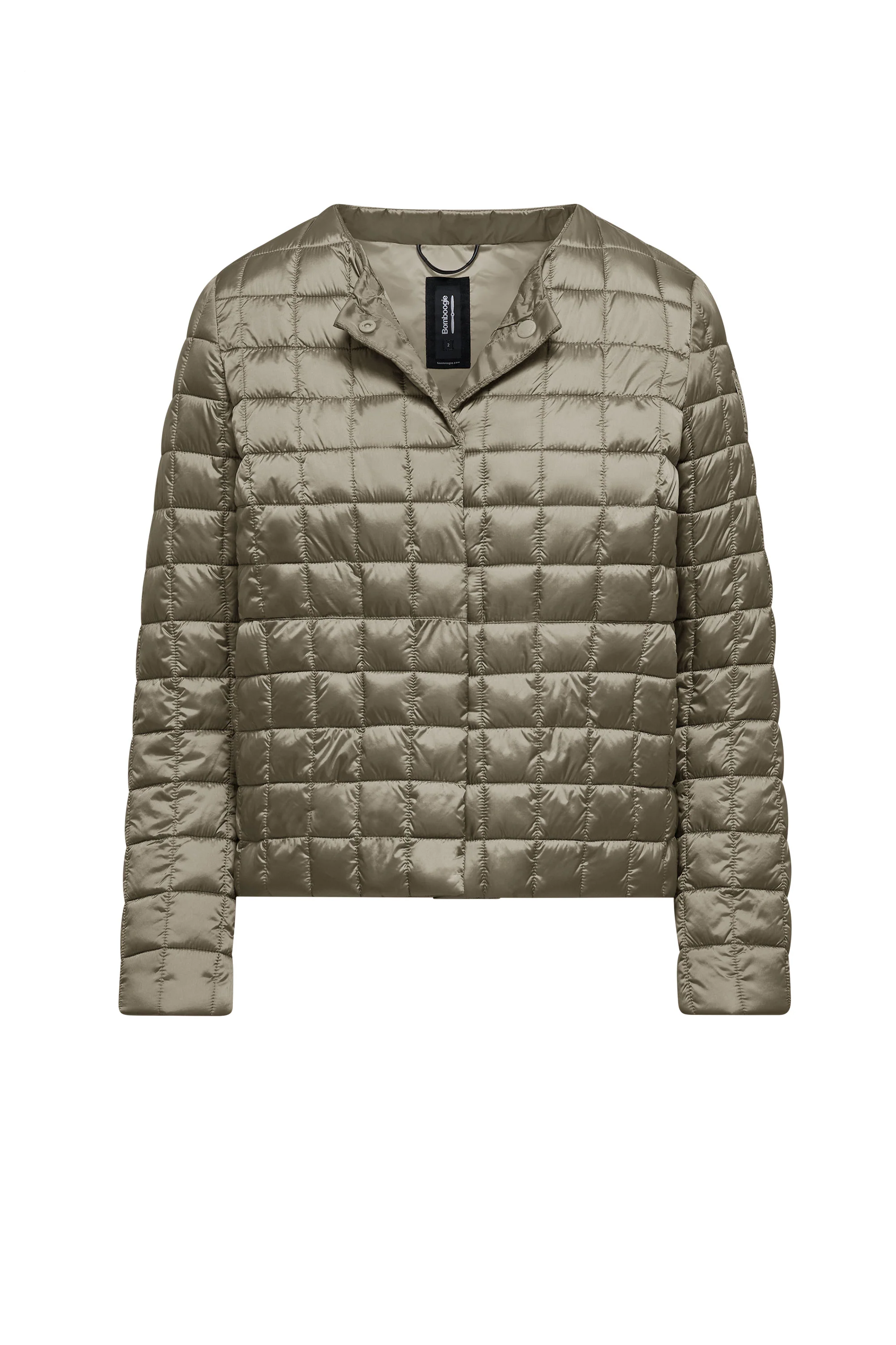 Piumino in nylon bright con collo arrotondato - Image 37