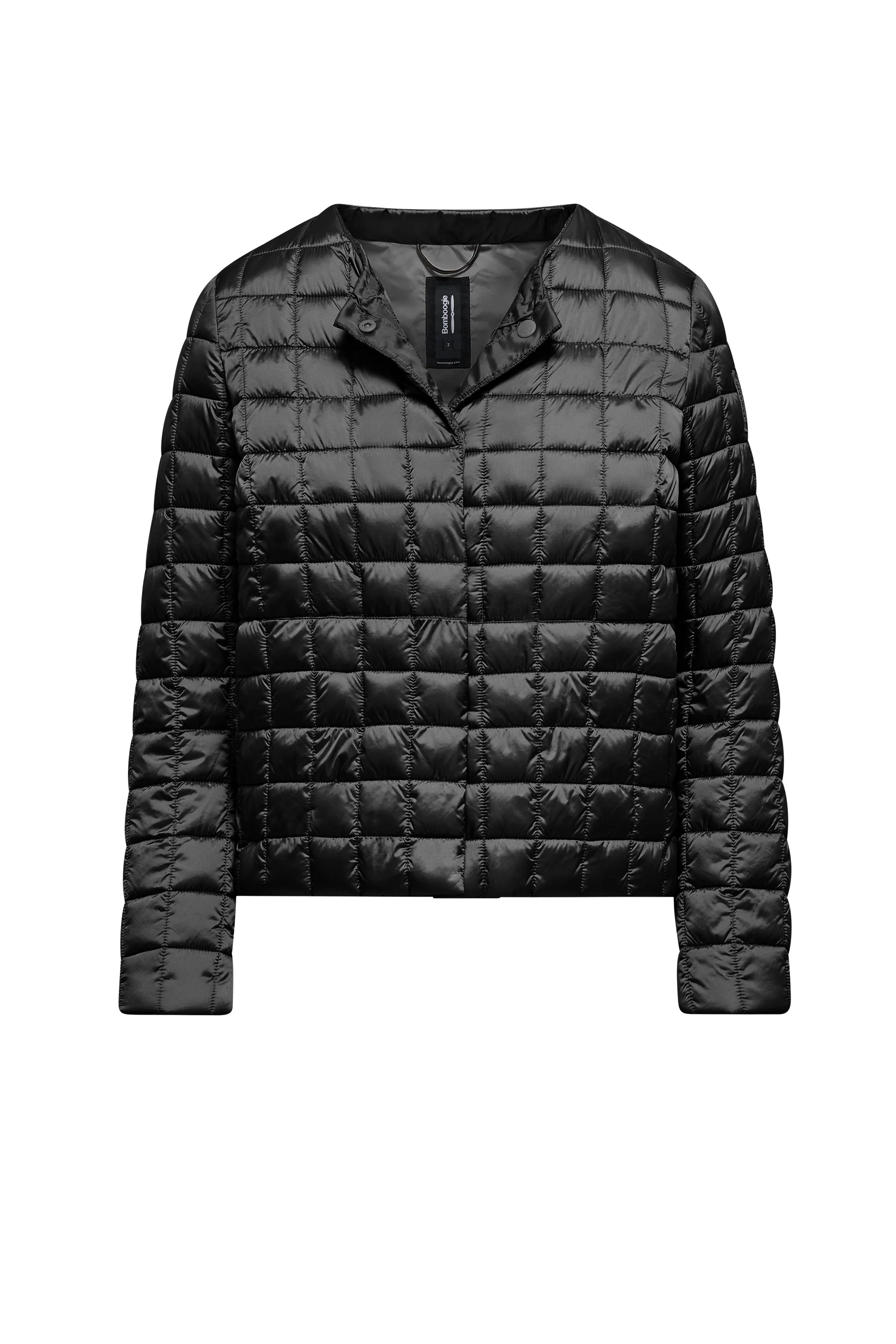 Piumino in nylon bright con collo arrotondato - Image 7