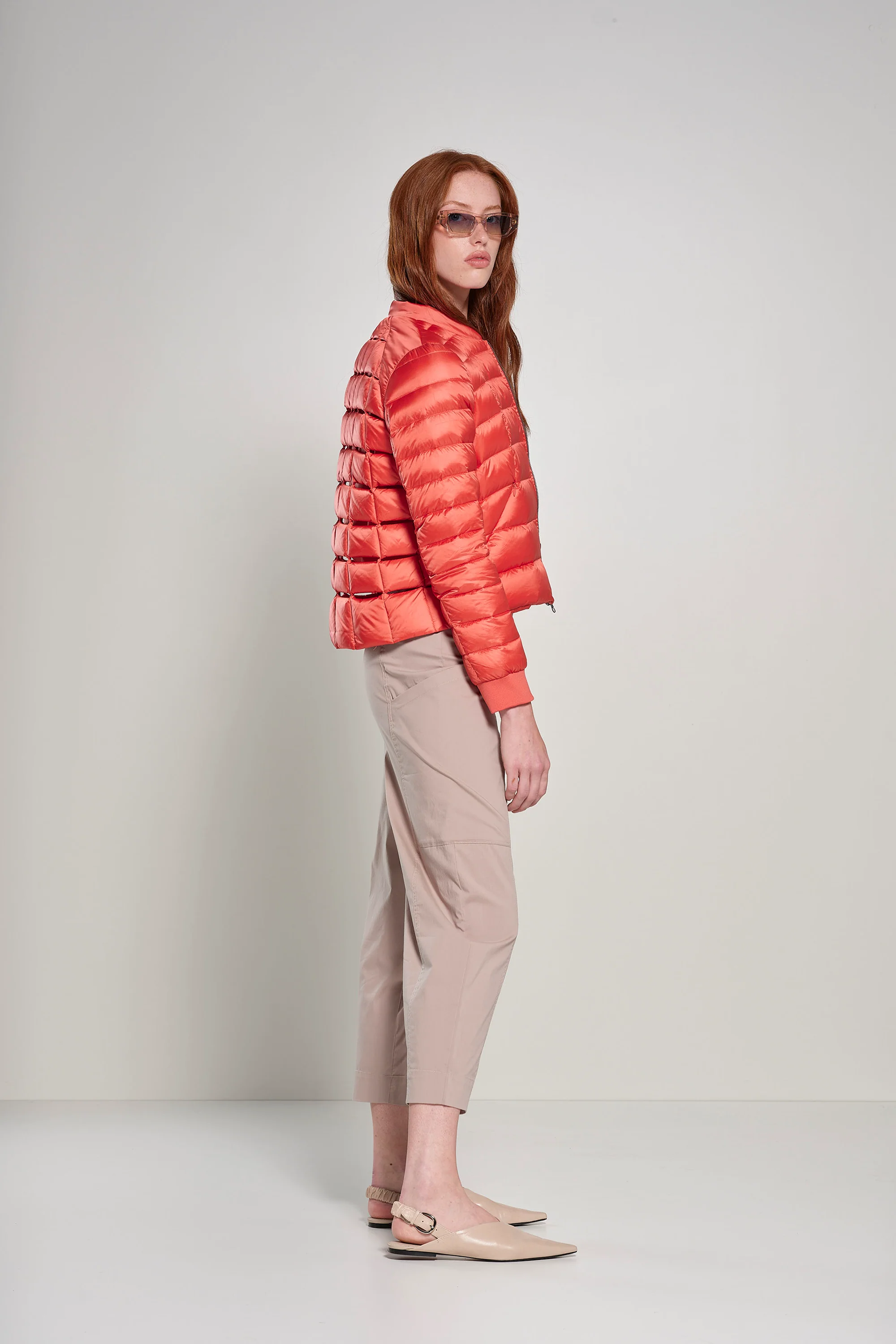 Piumino in nylon bright imbottitura vera piuma - Image 29