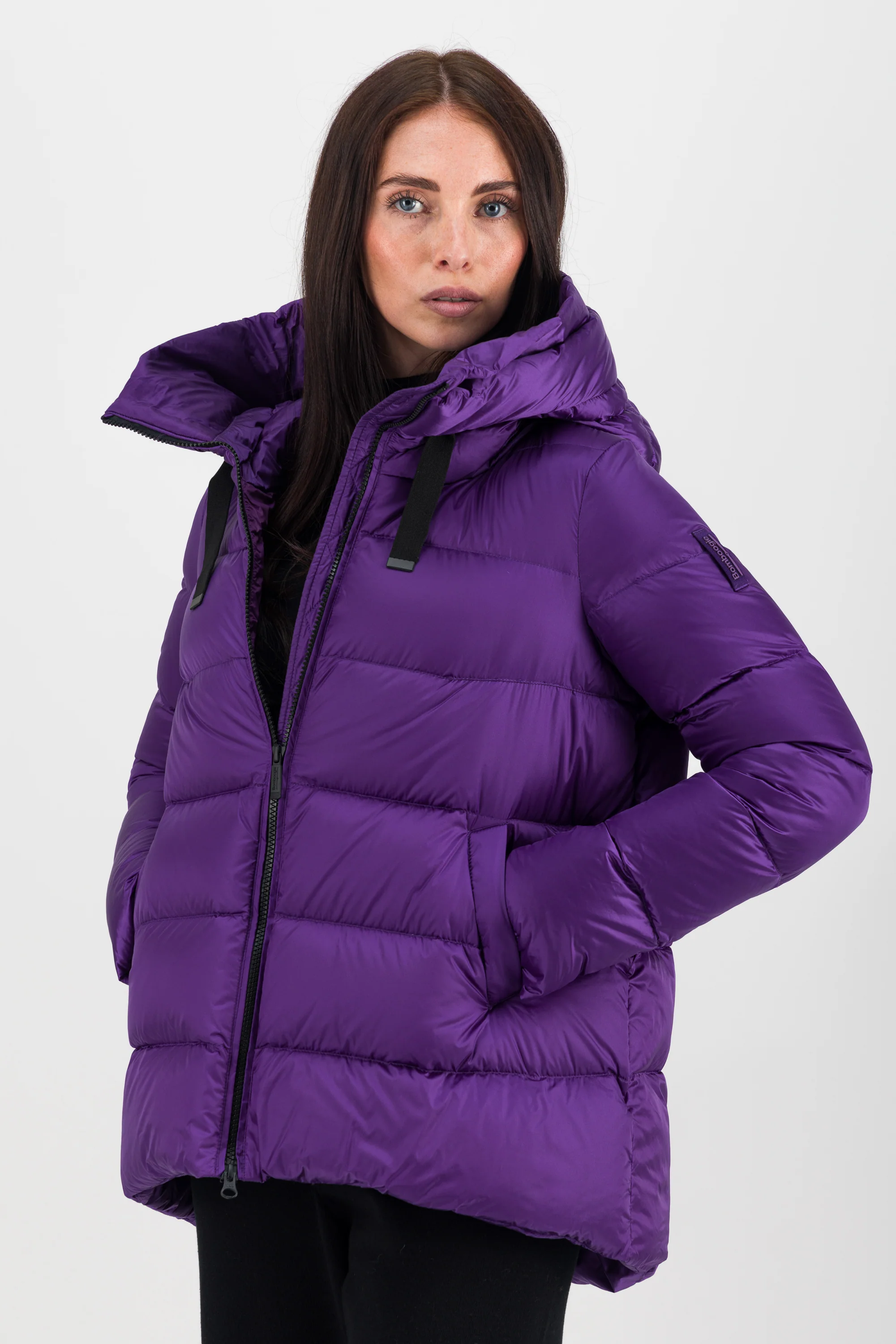 Rome Jacket - Piumino in nylon lucido - Image 133