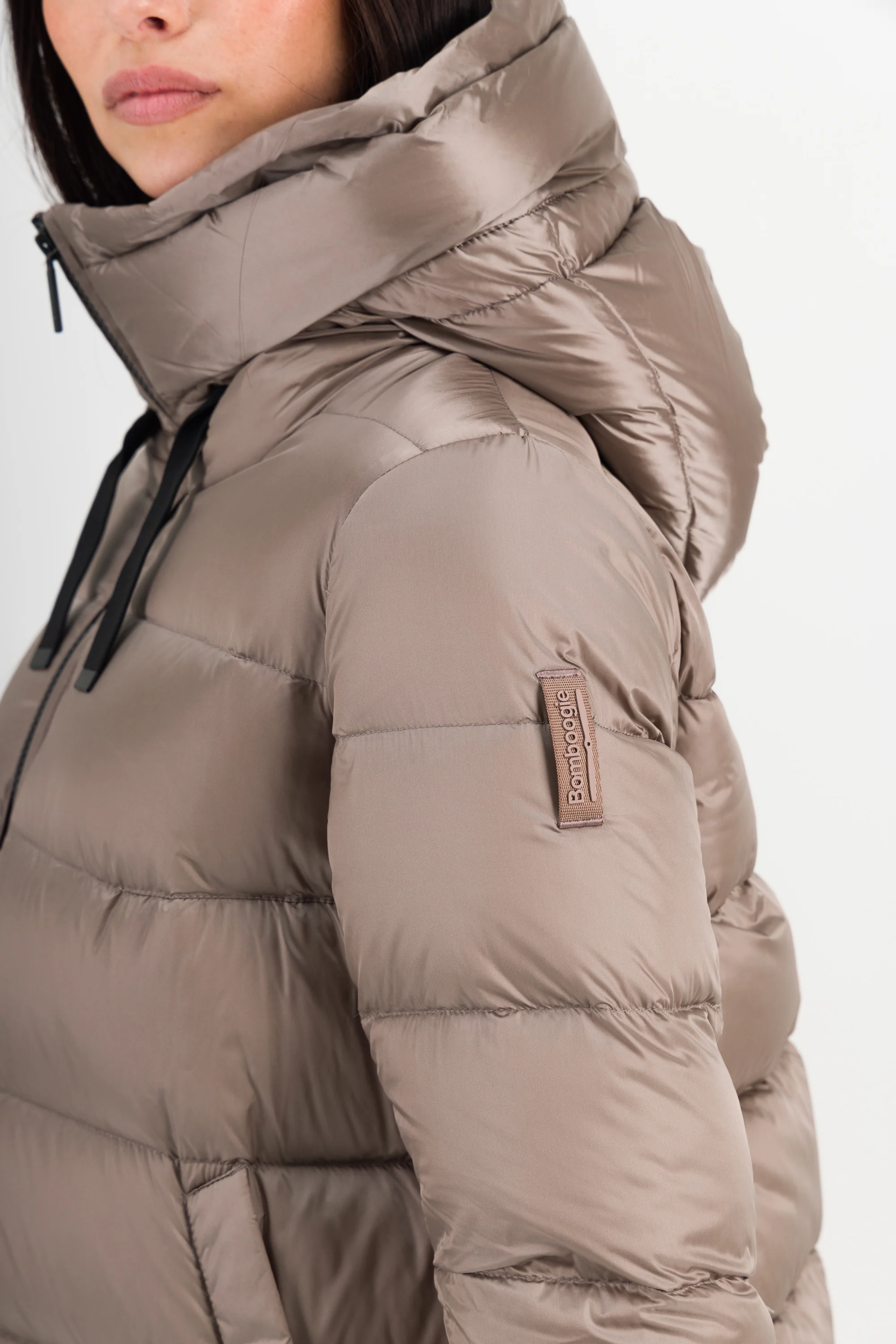 Rome Jacket - Piumino in nylon lucido - Image 30