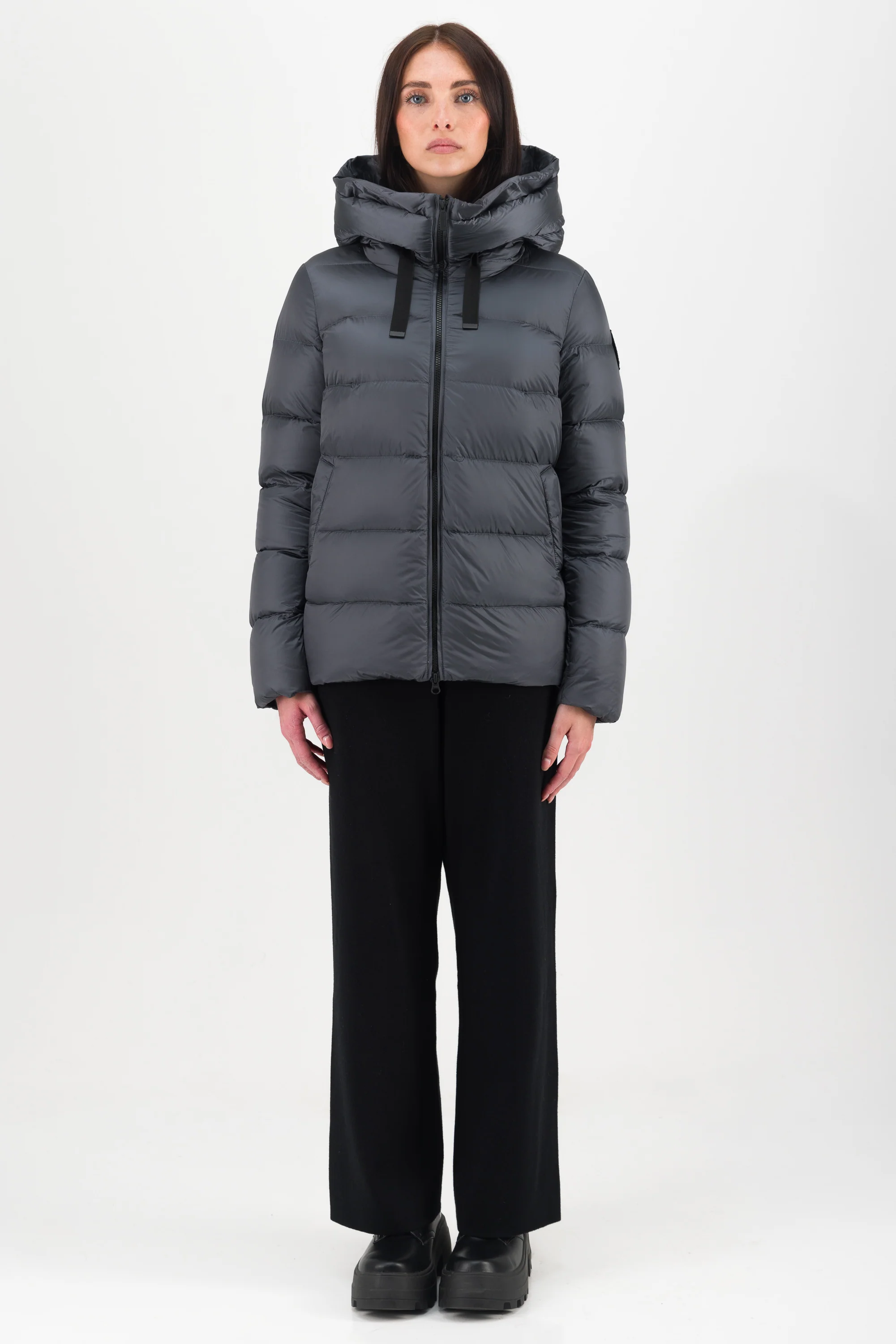 Rome Jacket - Piumino in nylon lucido - Image 5