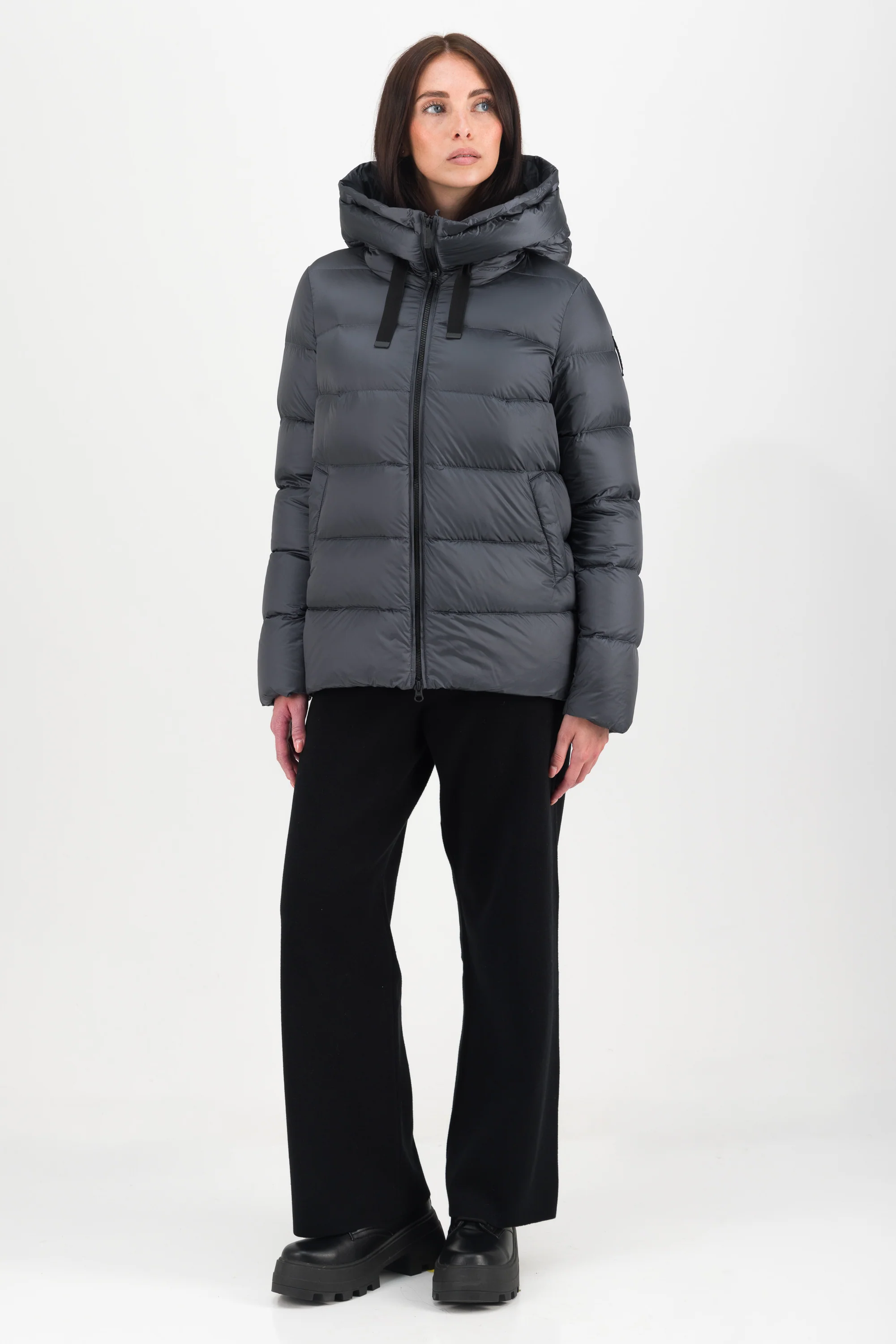 Rome Jacket - Piumino in nylon lucido - Image 6