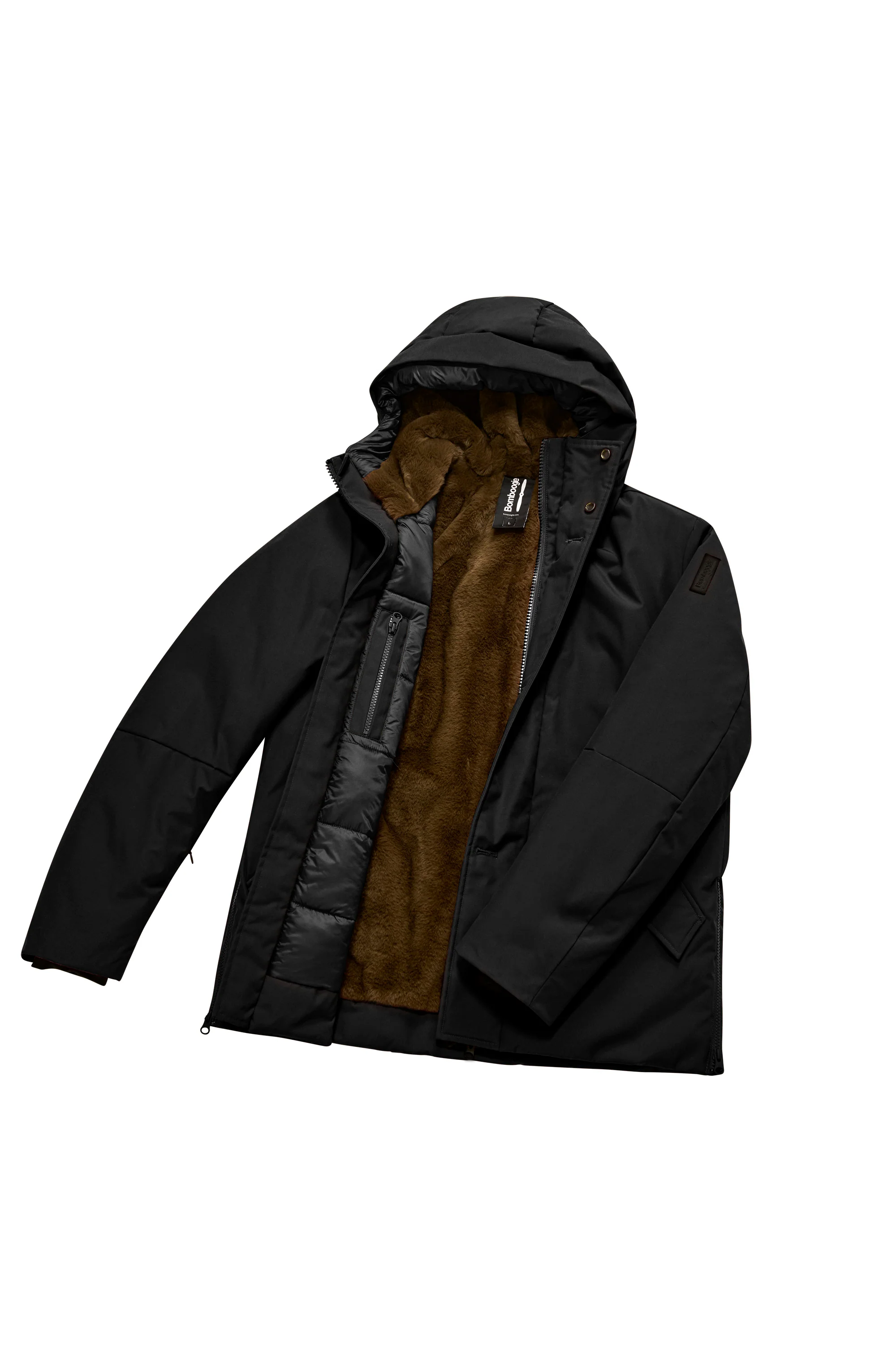 Seattle Jacket - Parka con Interno in Ecopelliccia - Image 4