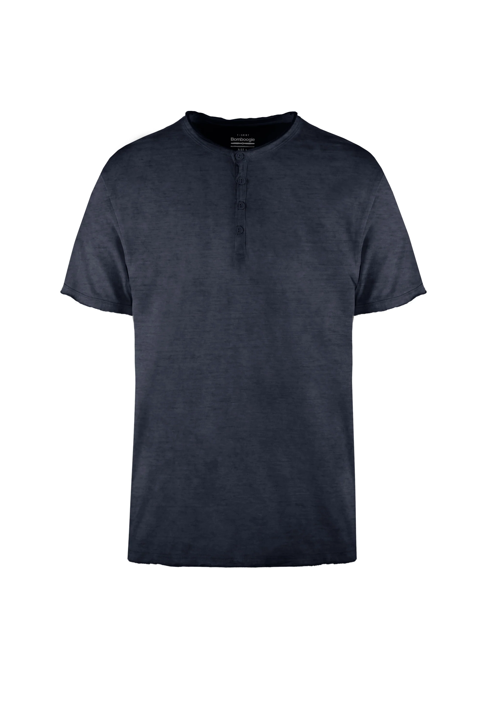T-Shirt a Manica Corta con Bottoni - Image 4