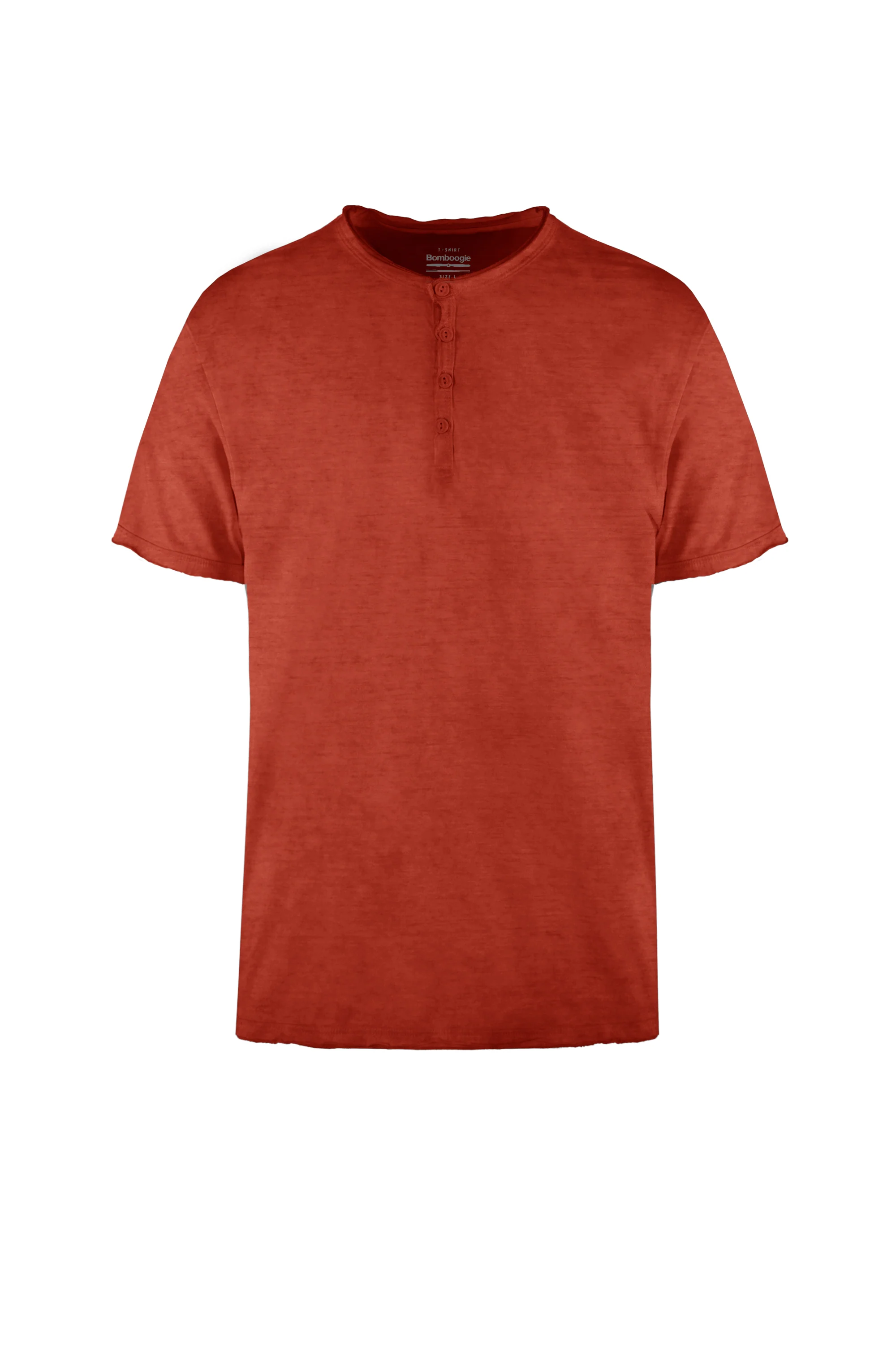 T-Shirt a Manica Corta con Bottoni - Image 7