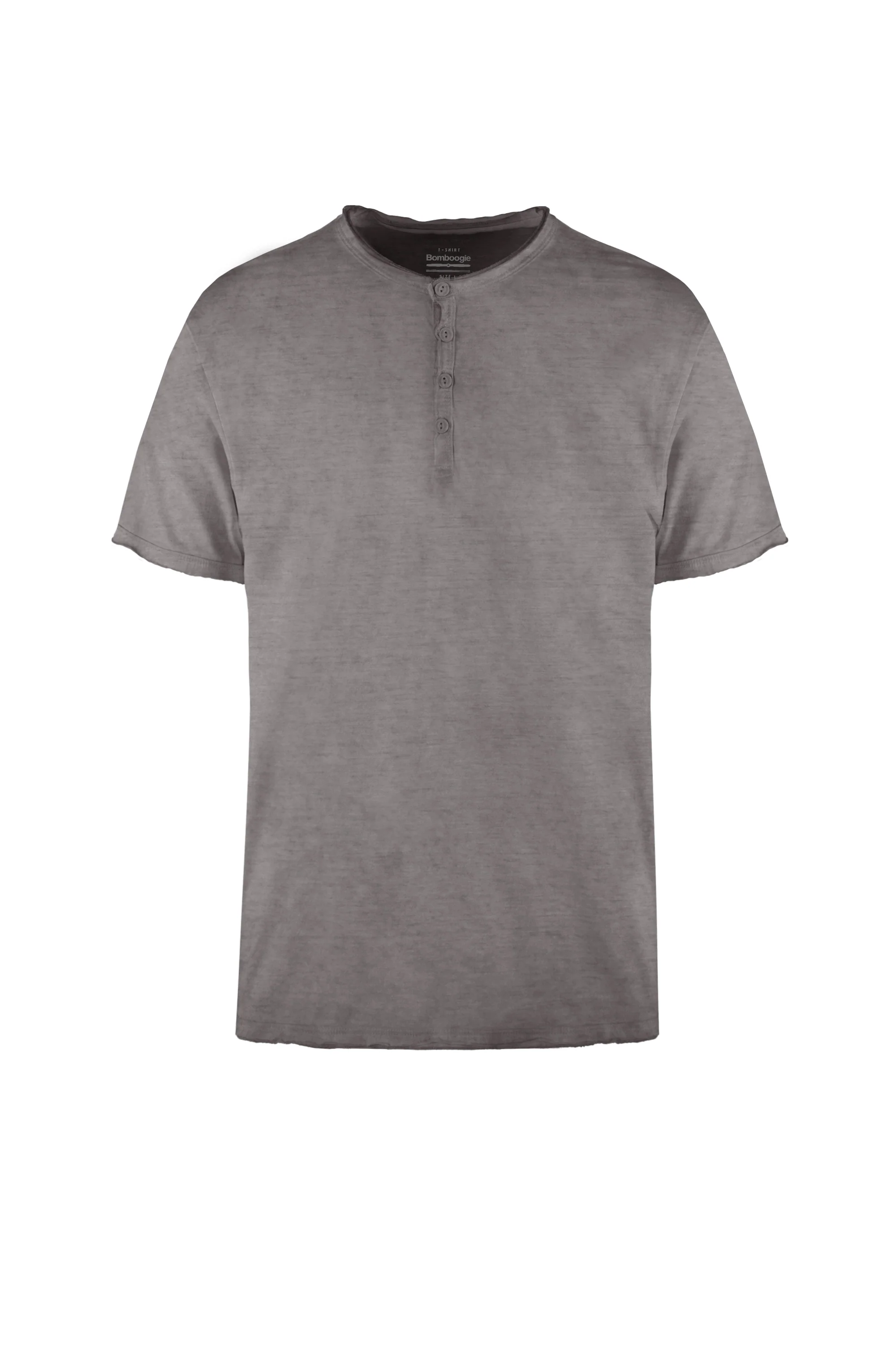 T-Shirt a Manica Corta con Bottoni - Image 8