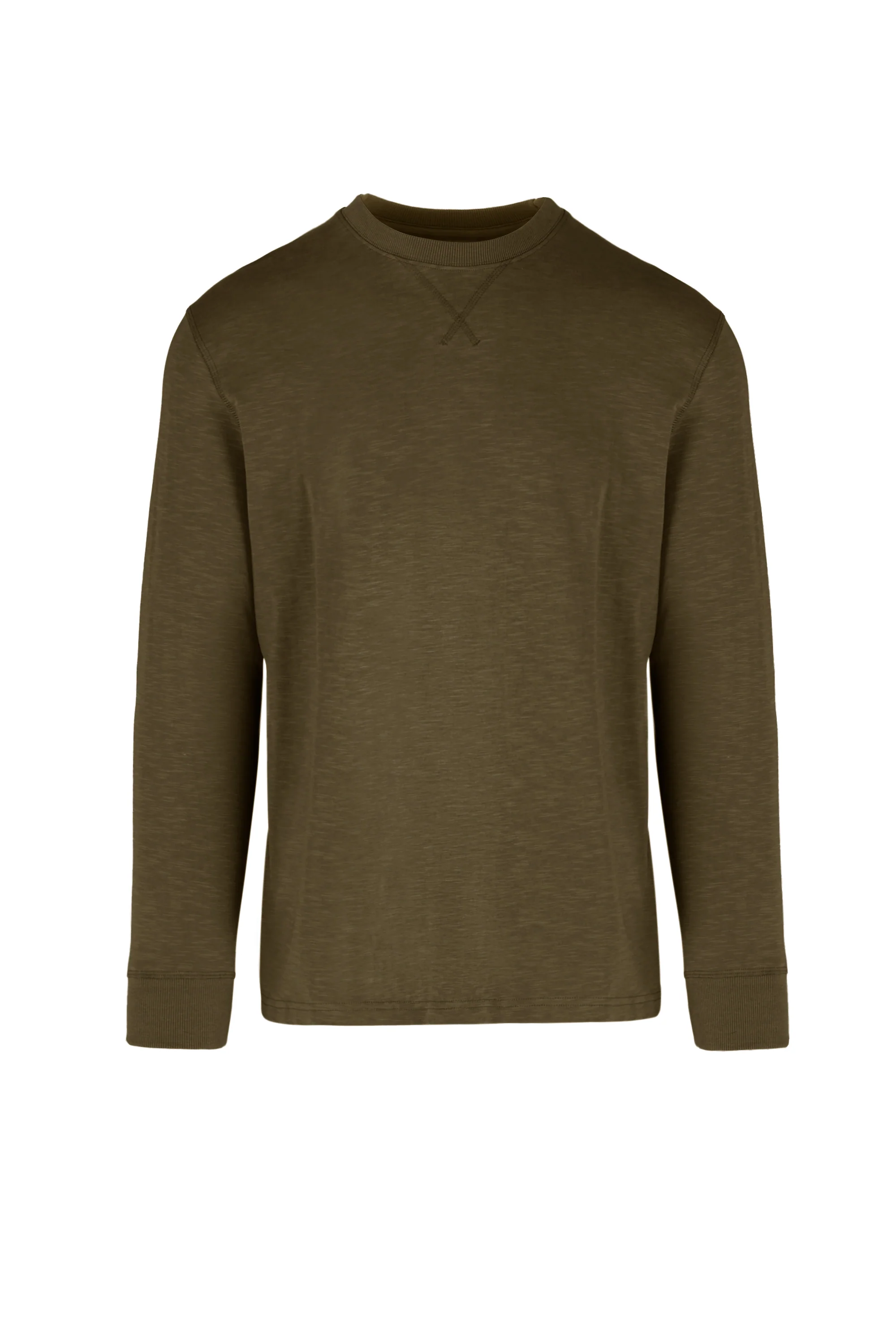T-shirt a manica lunga in jersey fiammato - Image 3