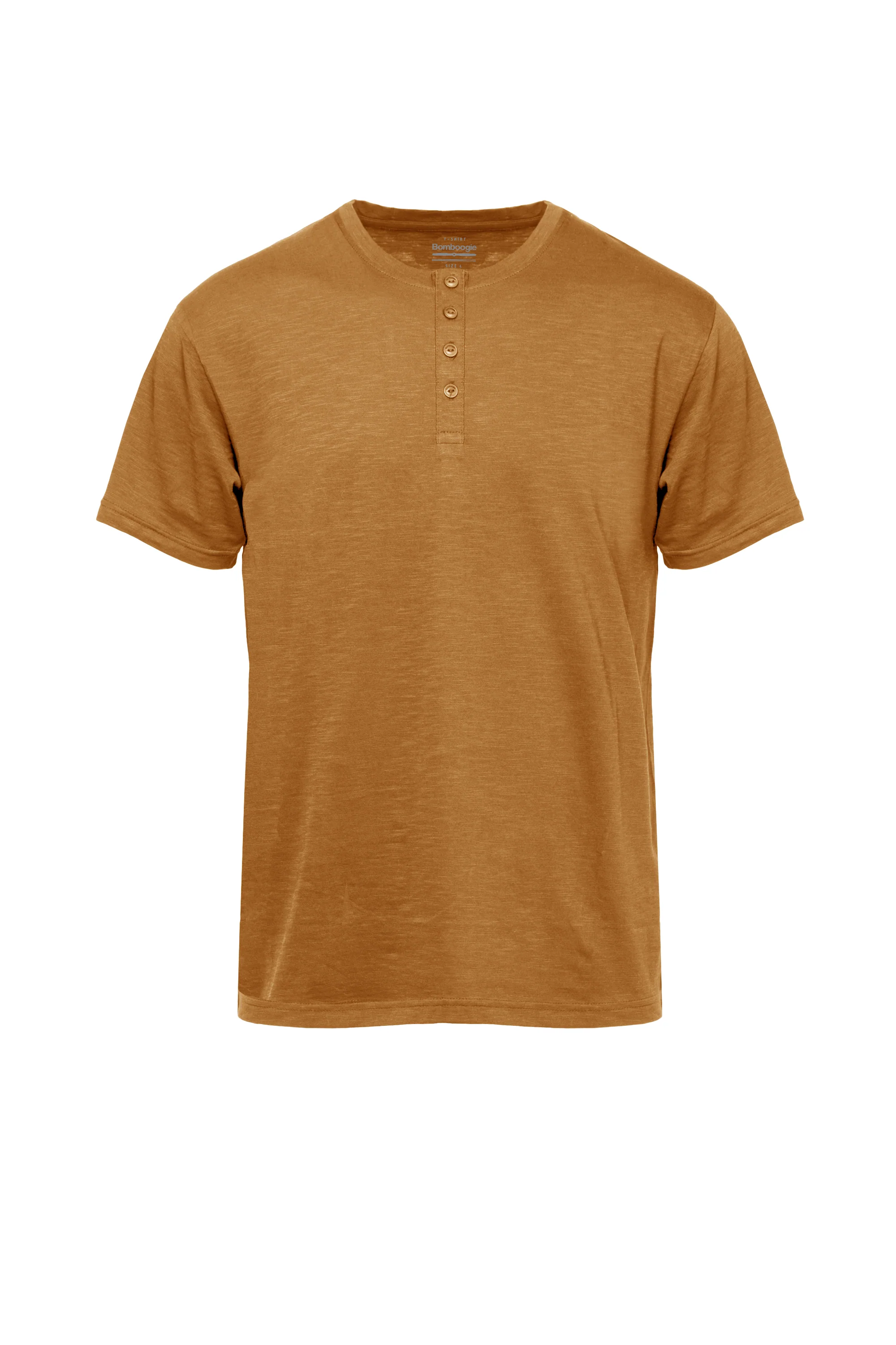 T-shirt con Bottoni in Jersey Fiammato - Image 7