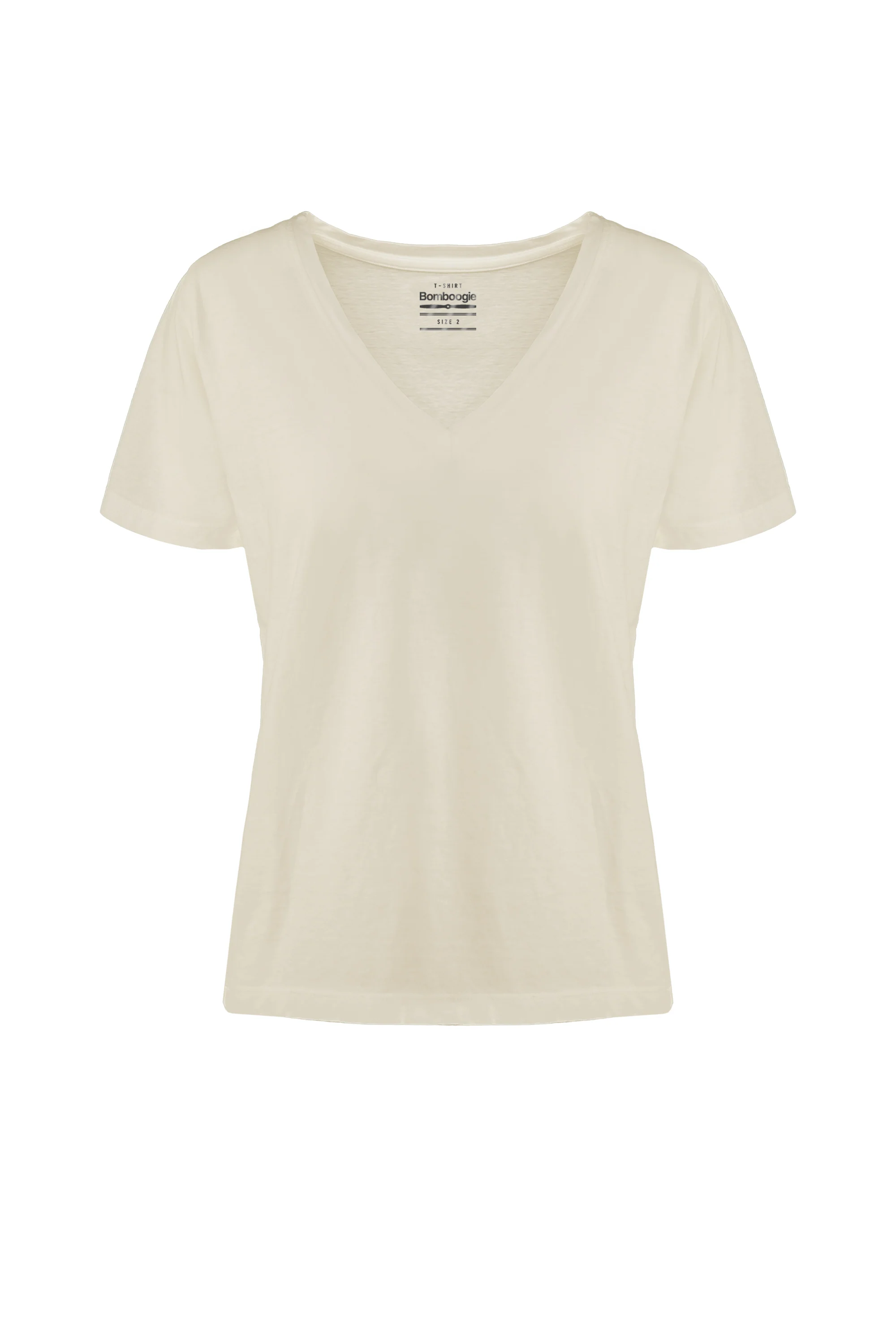 T-shirt con scollo a V - Image 3