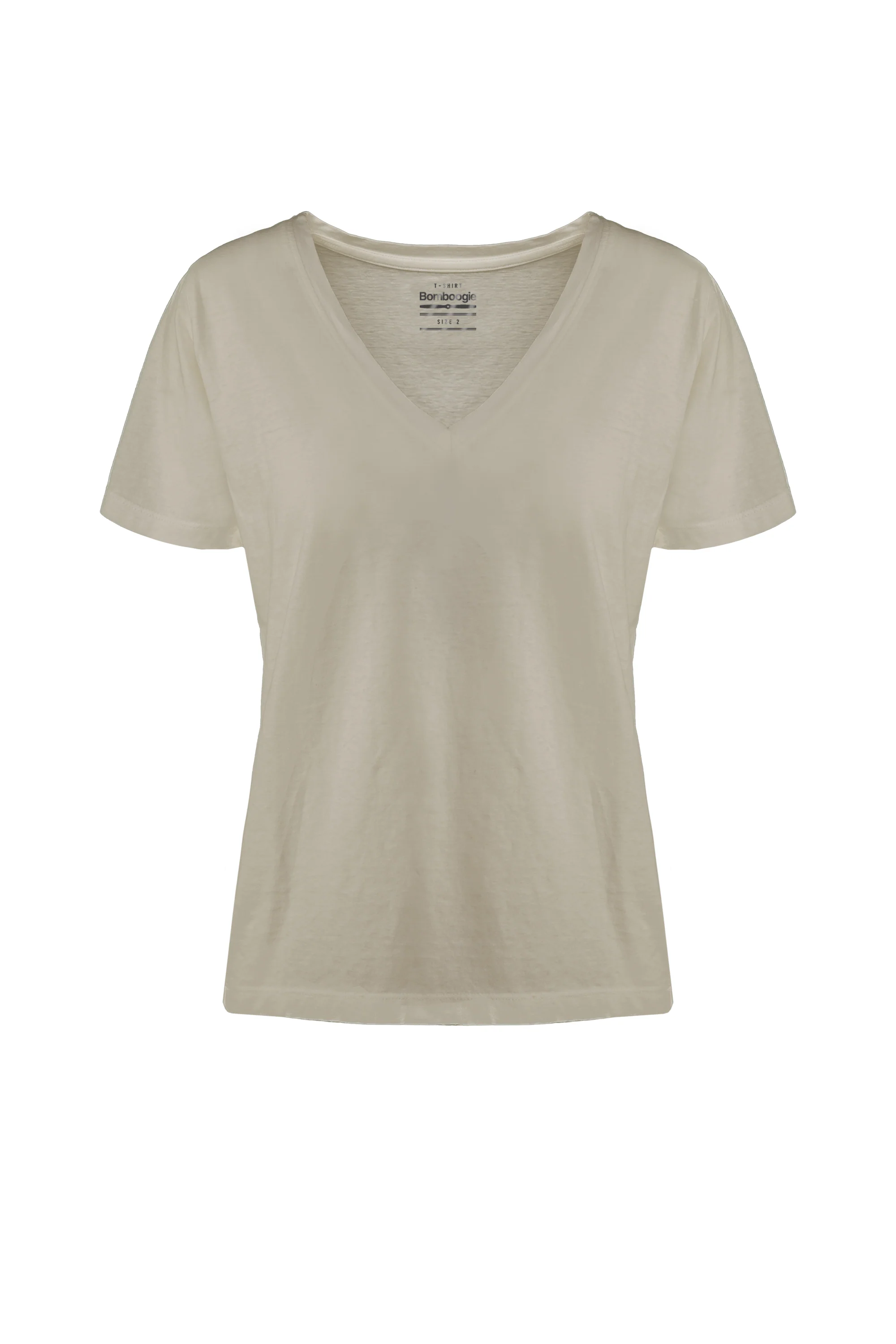 T-shirt con scollo a V - Image 9