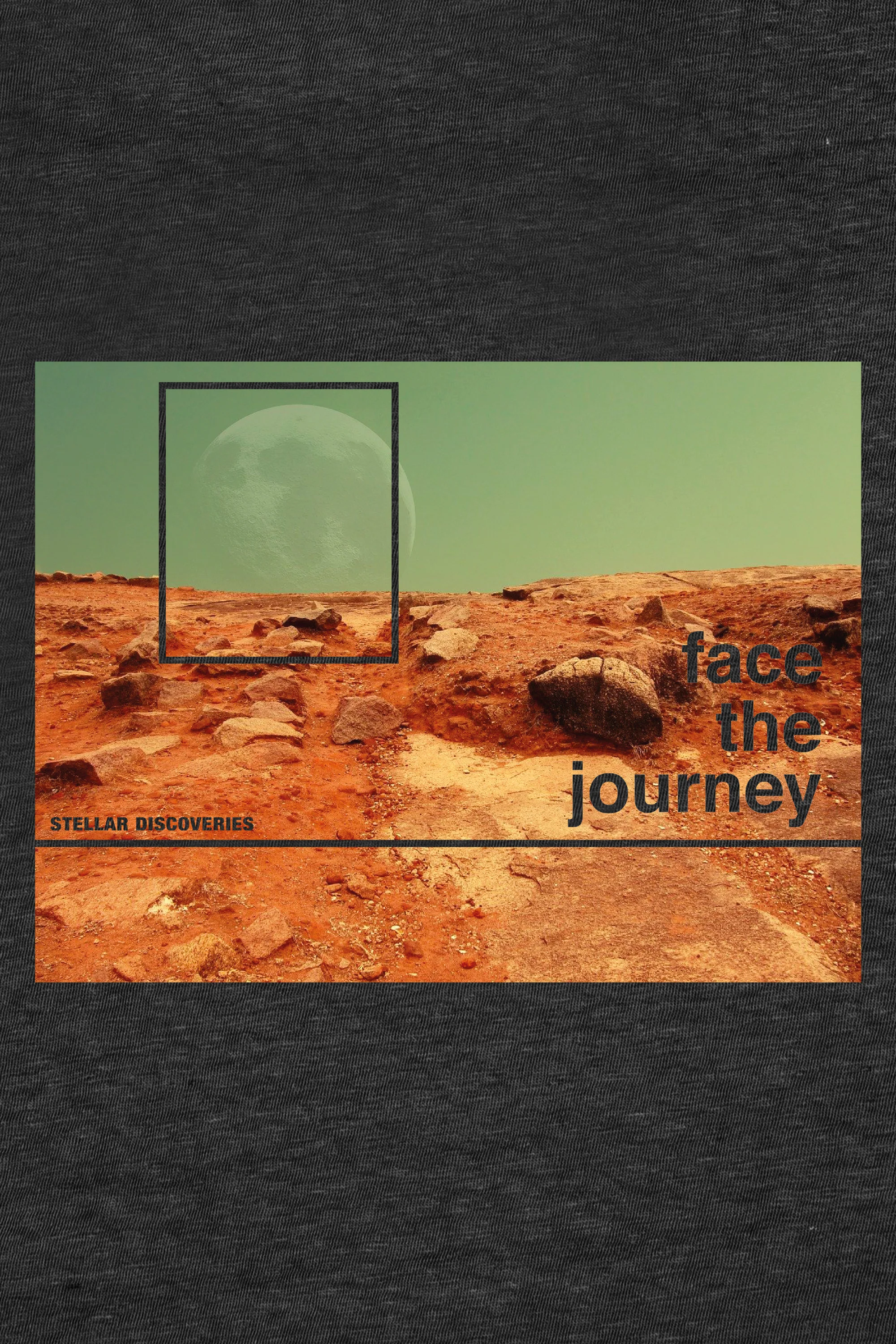 T-shirt con stampa Face the Journey Mars - Image 10