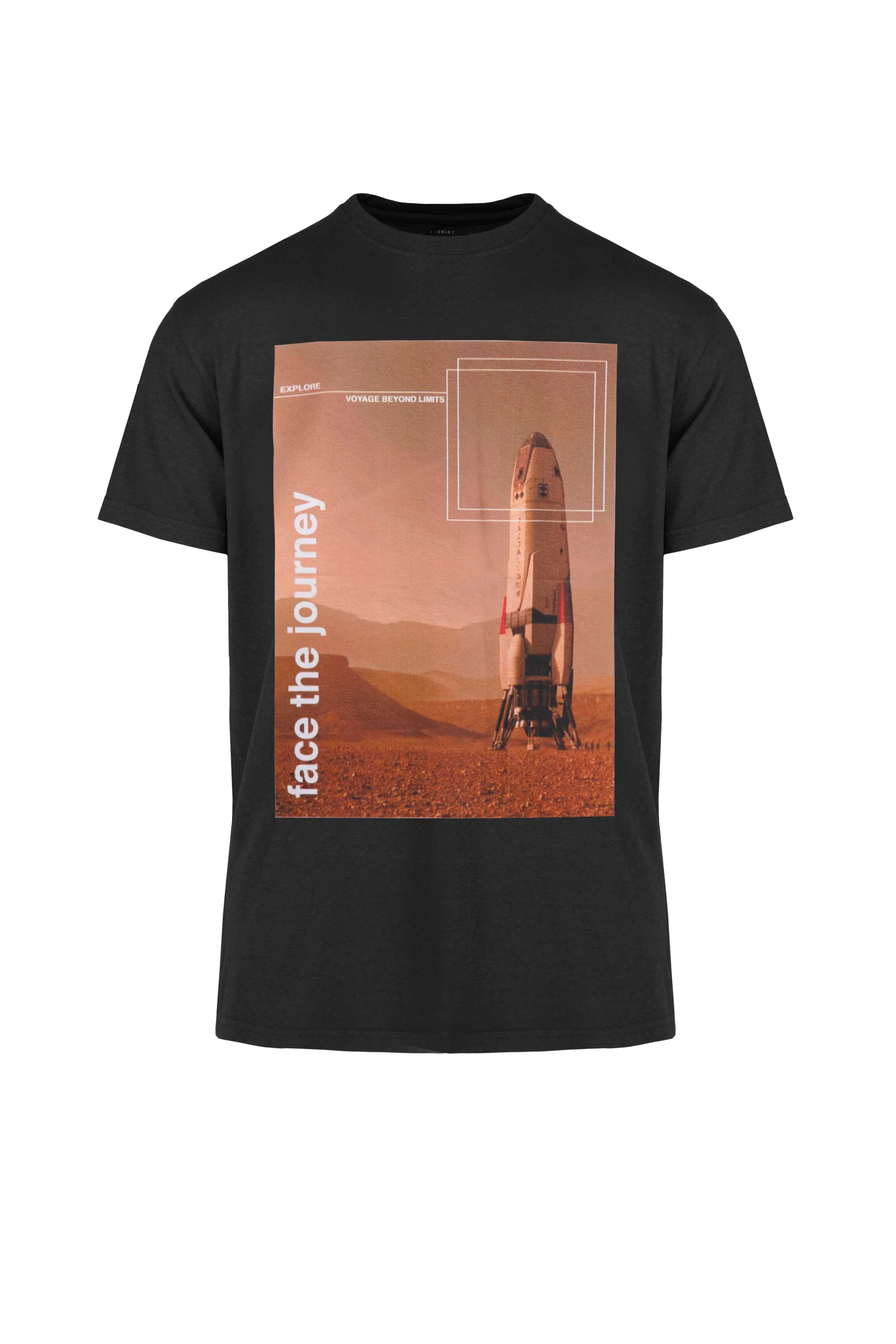 T-shirt con stampa Face the Journey Rocket - Image 13
