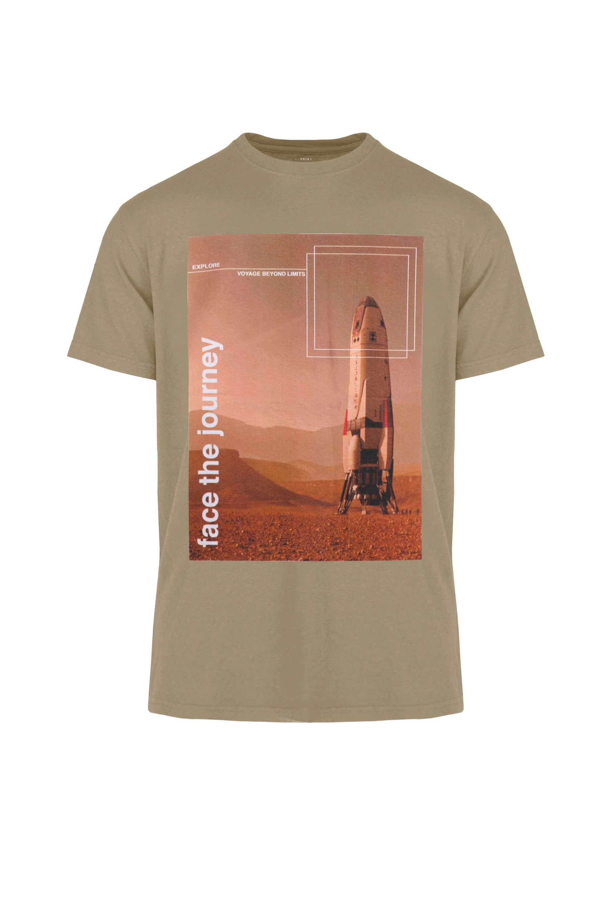 T-shirt con stampa Face the Journey Rocket - Image 17
