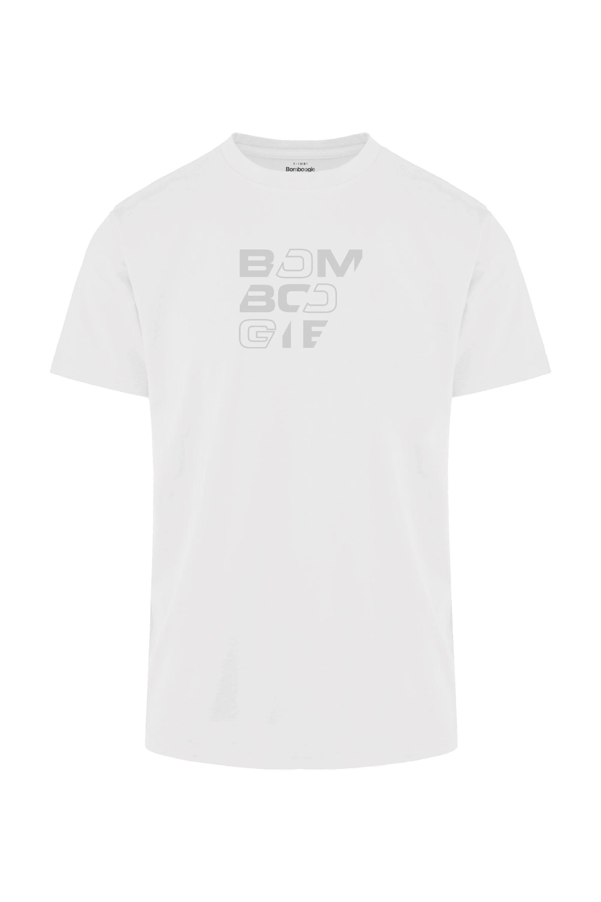 T-shirt con stampa logo Bomboogie