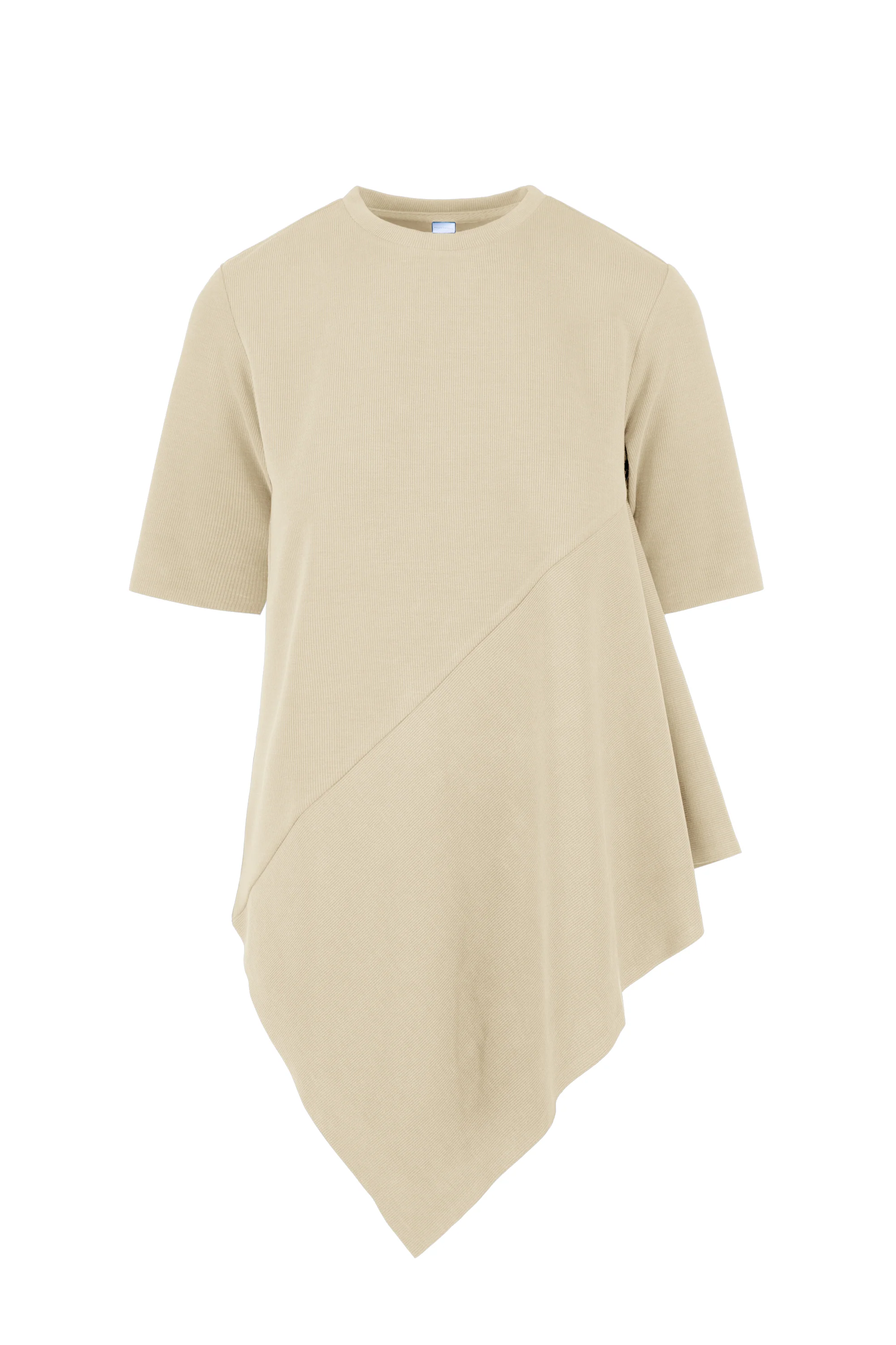 T-shirt con taglio asimmetrico - Image 7