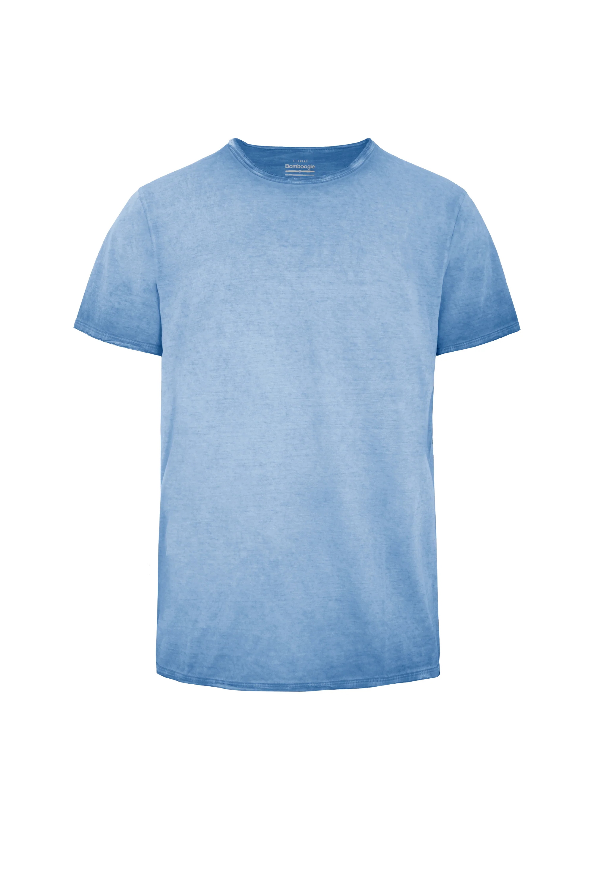 T-Shirt Girocollo a Manica Corta in Cotone - Image 4
