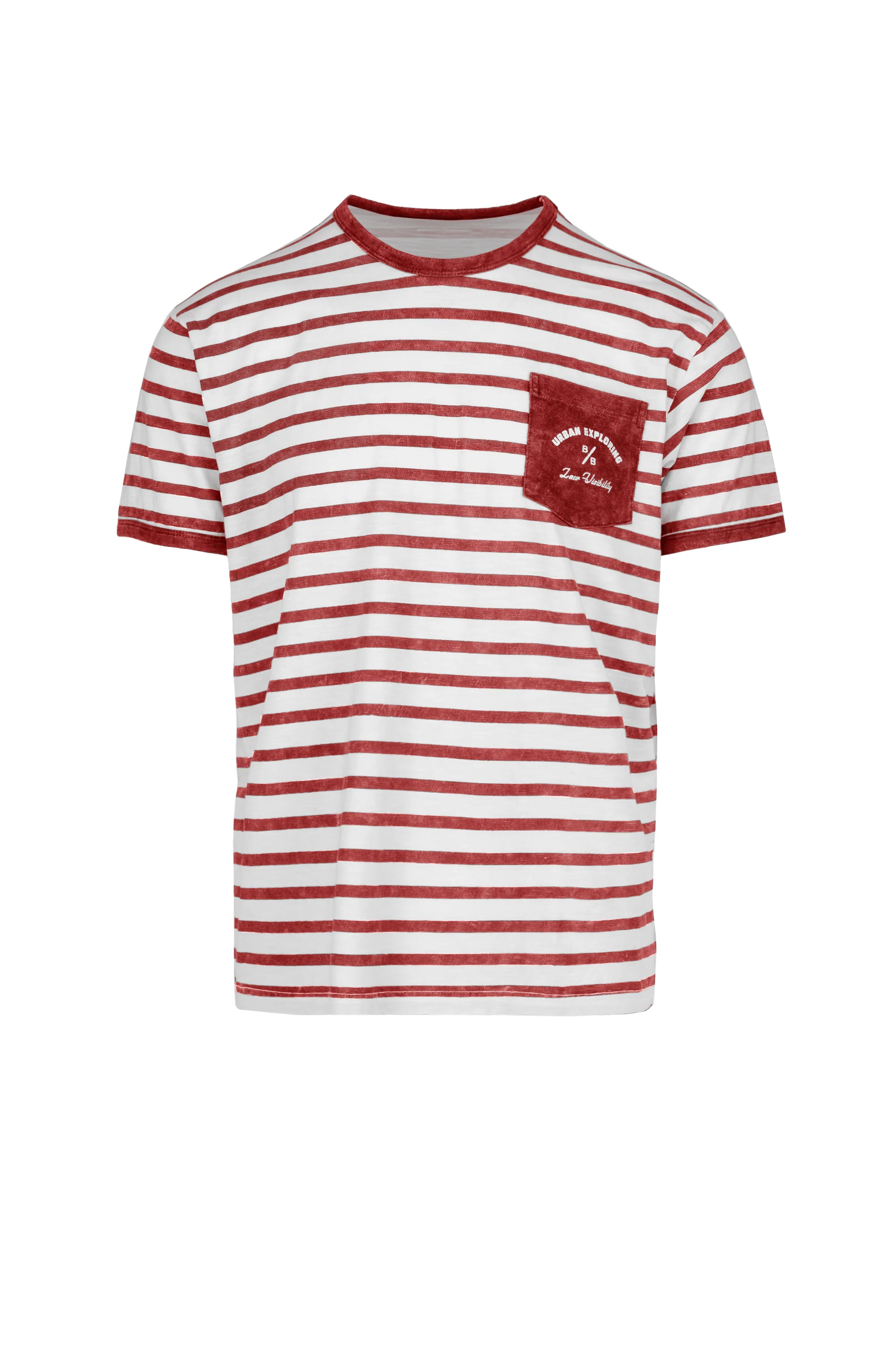 T-shirt girocollo a righe - Image 3