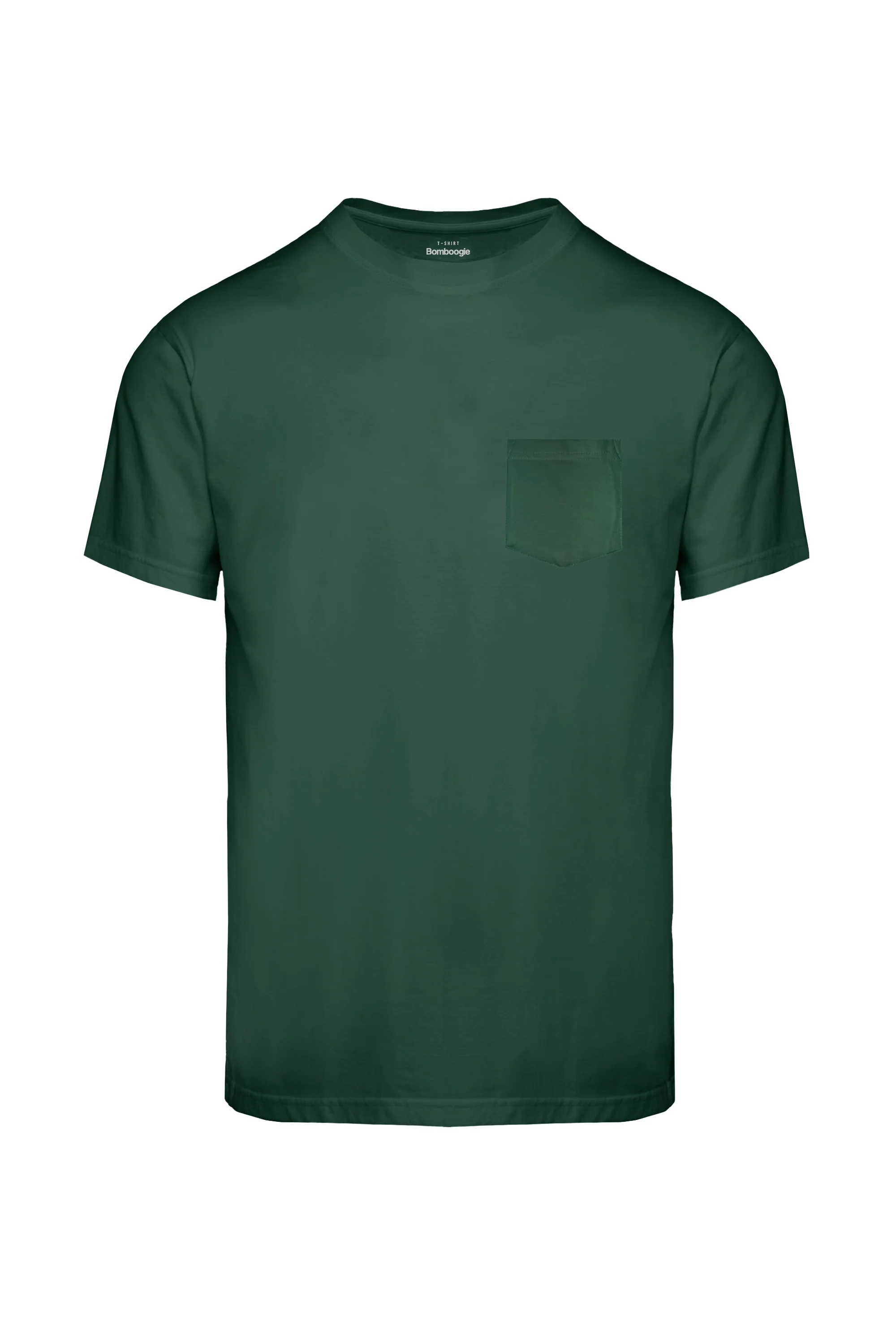 T-shirt girocollo con taschino - Image 3