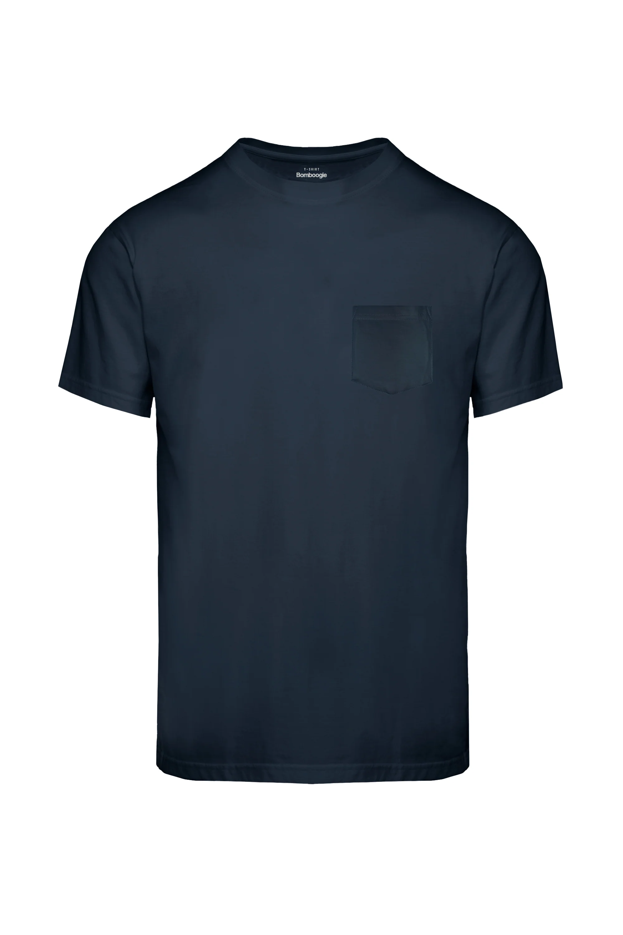 T-shirt girocollo con taschino - Image 7
