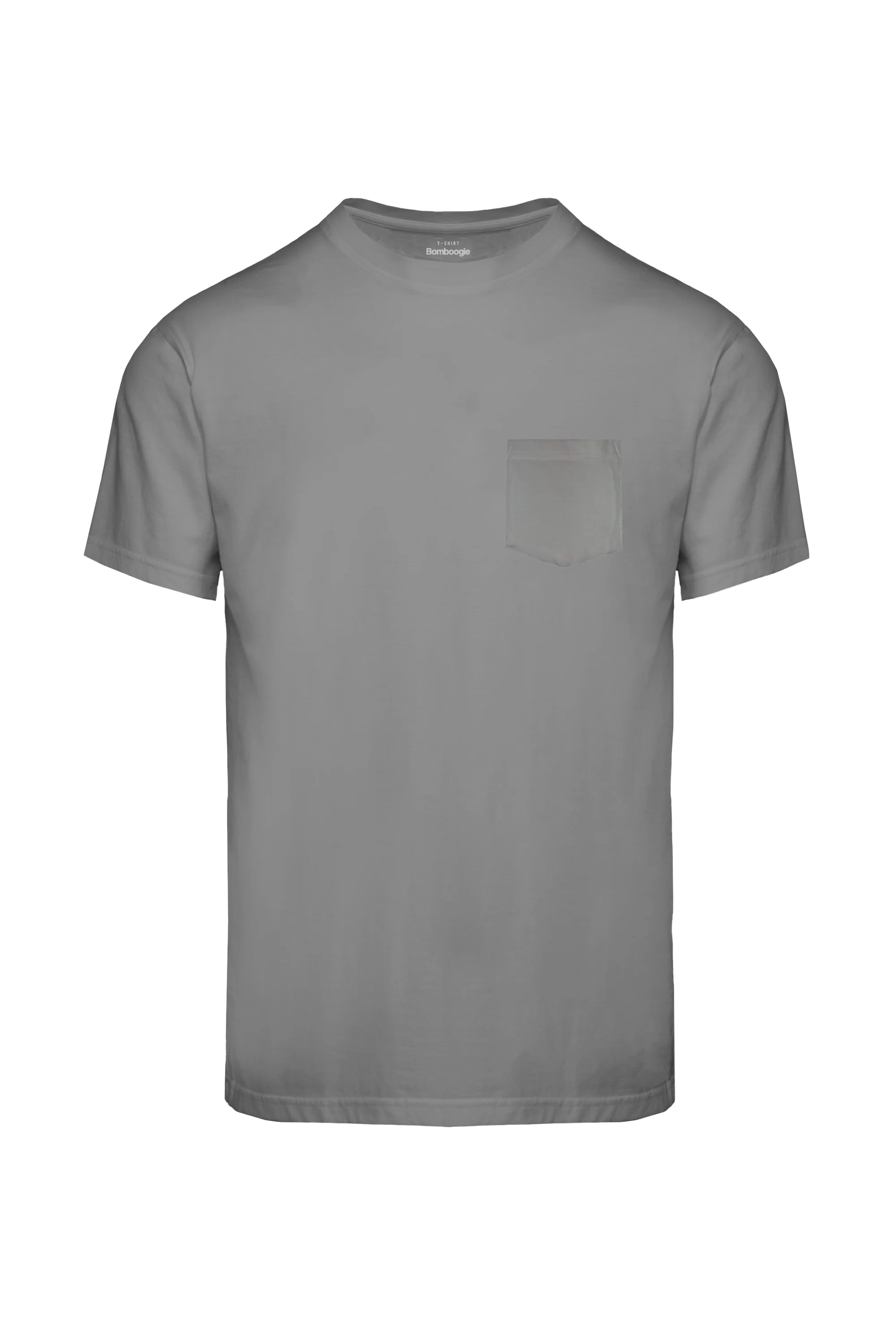 T-shirt girocollo con taschino - Image 9