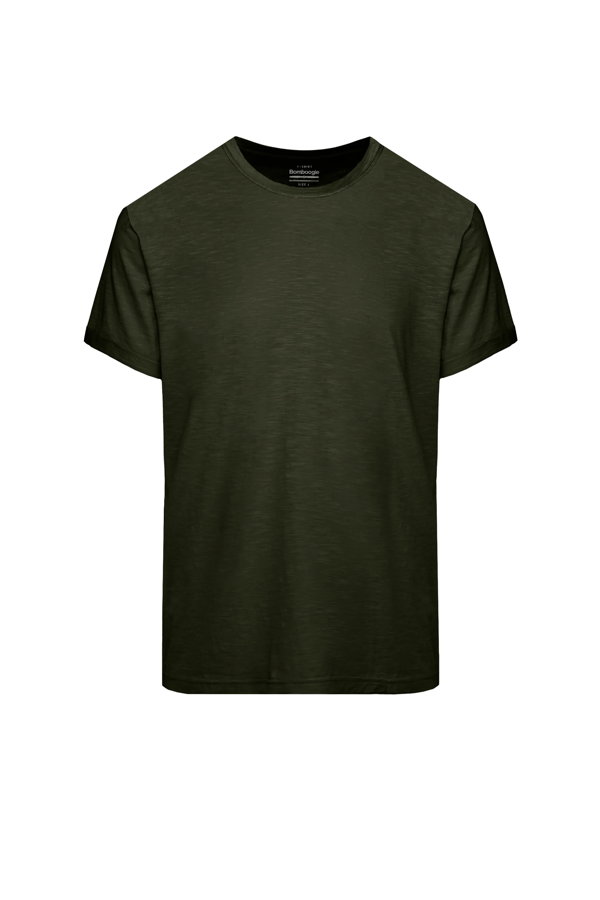 T-shirt Girocollo in Jersey Fiammato - Image 10
