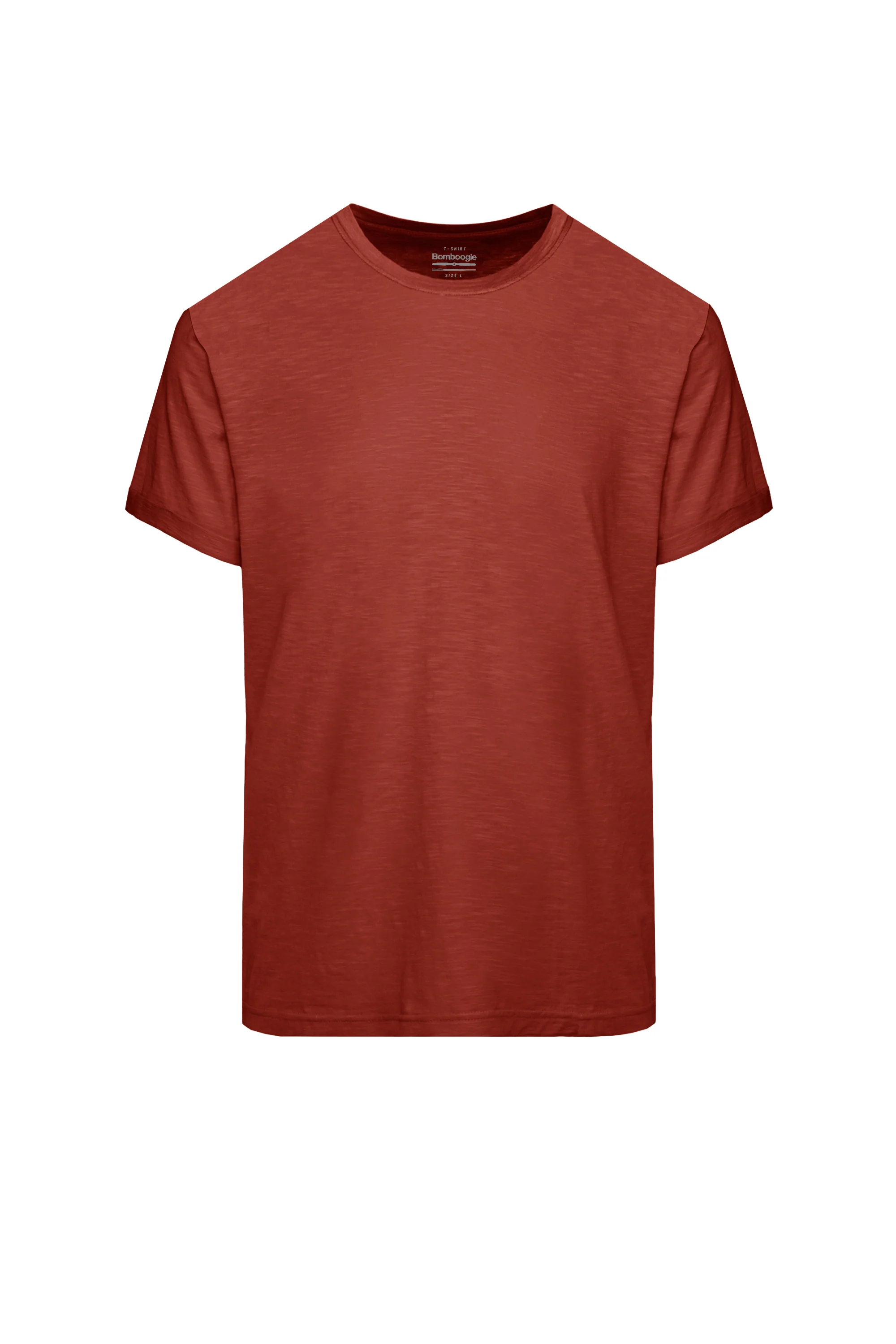 T-shirt Girocollo in Jersey Fiammato - Image 11