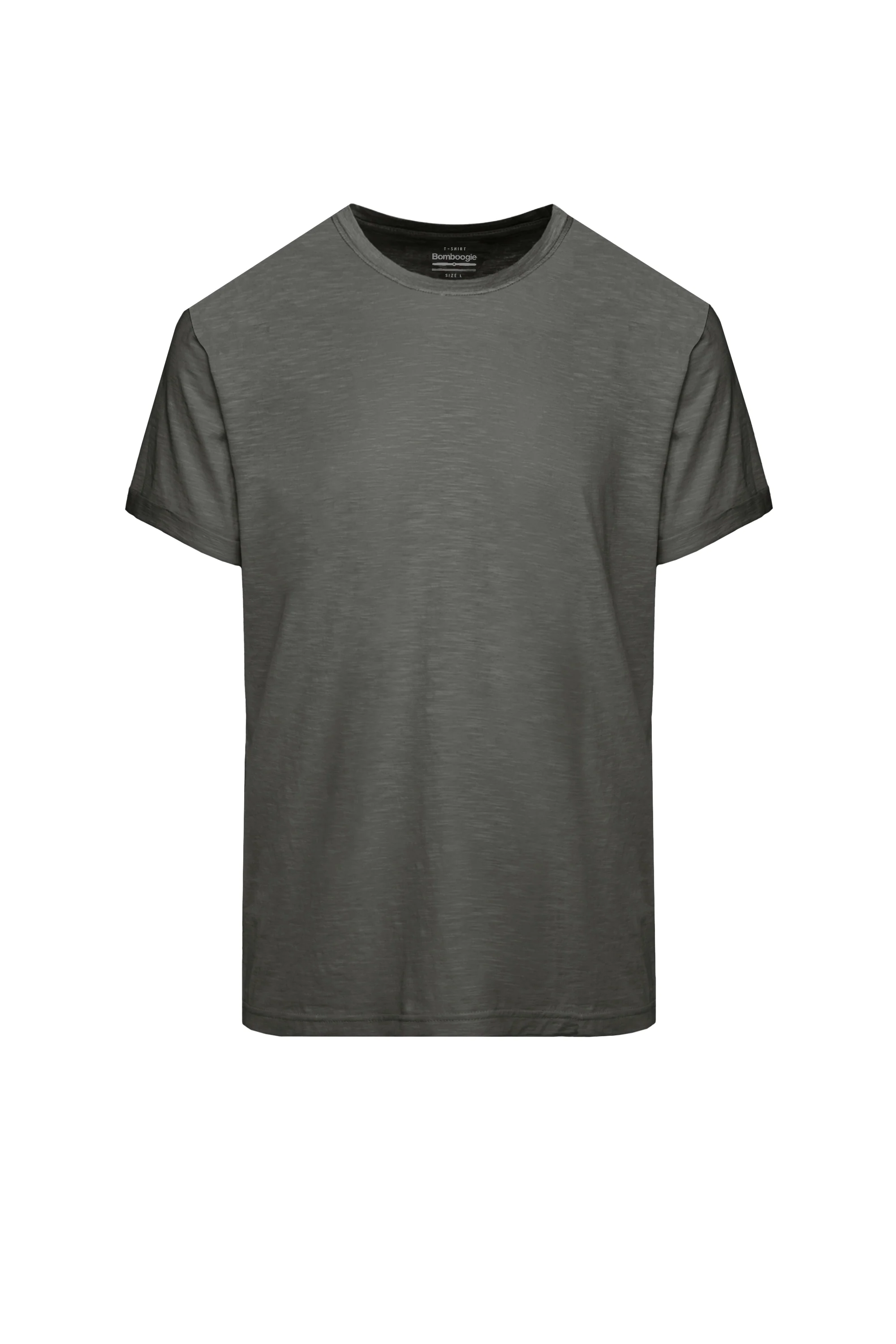 T-shirt Girocollo in Jersey Fiammato - Image 12