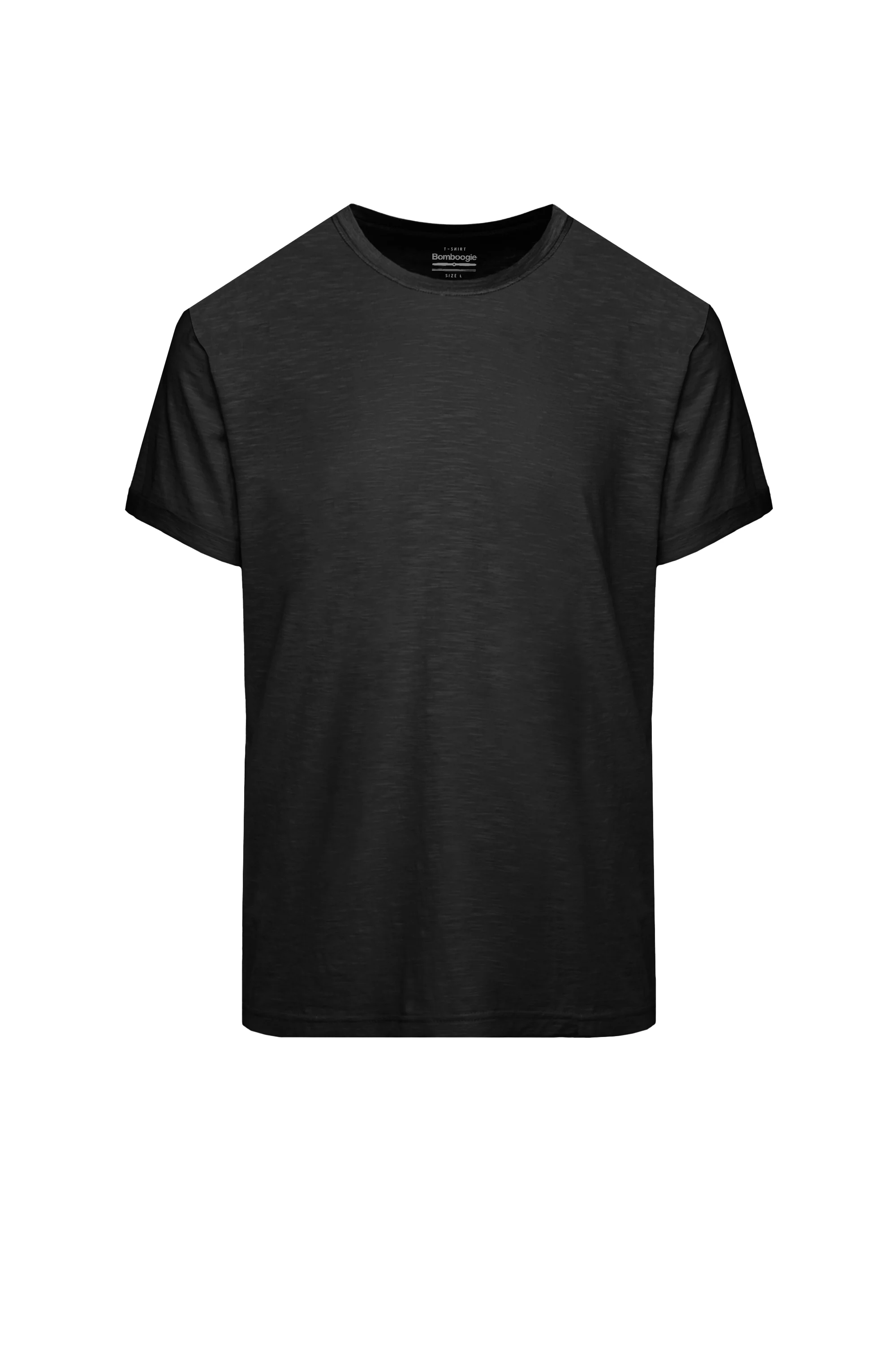 T-shirt Girocollo in Jersey Fiammato - Image 4