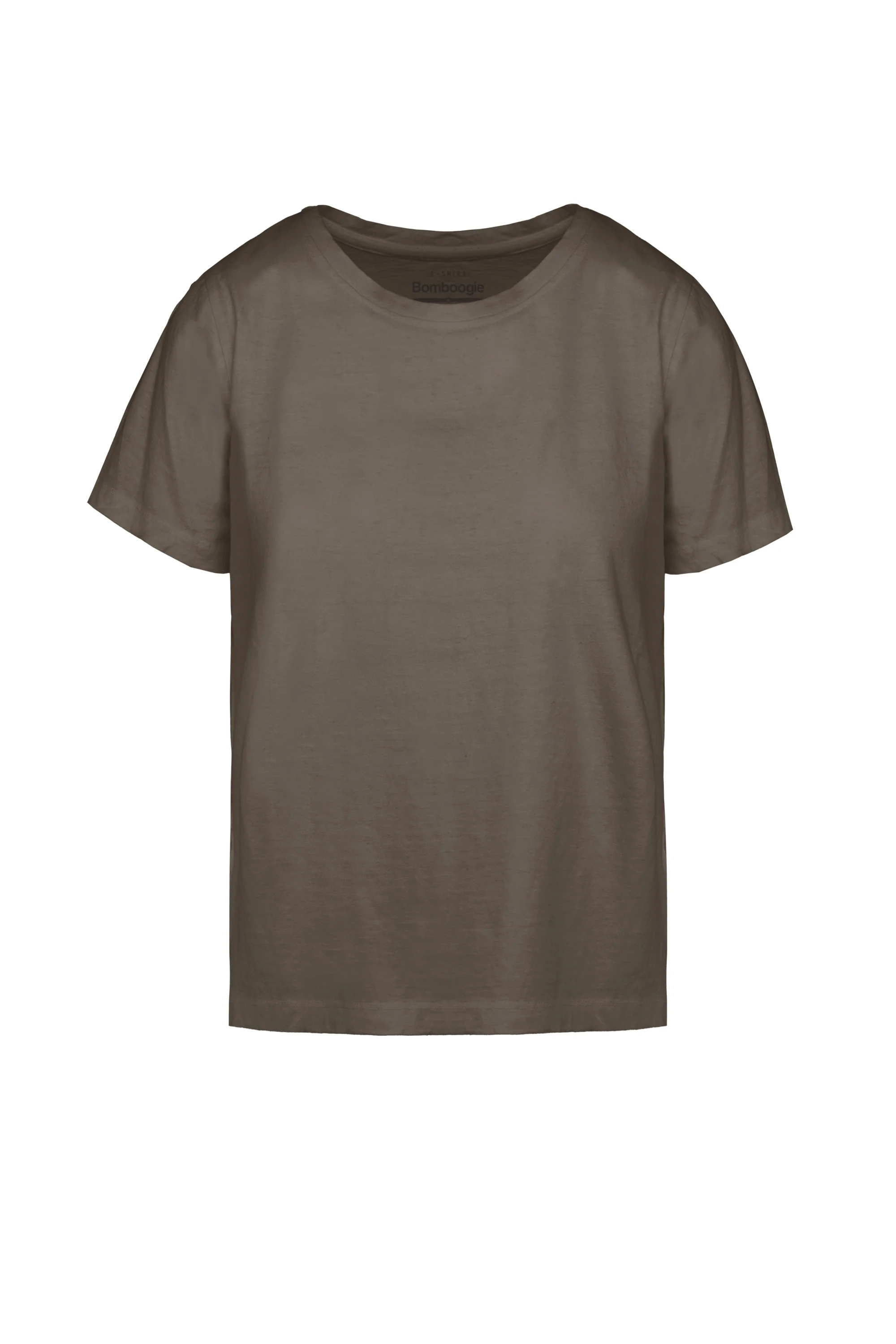 T-shirt in cotone e lino - Image 10