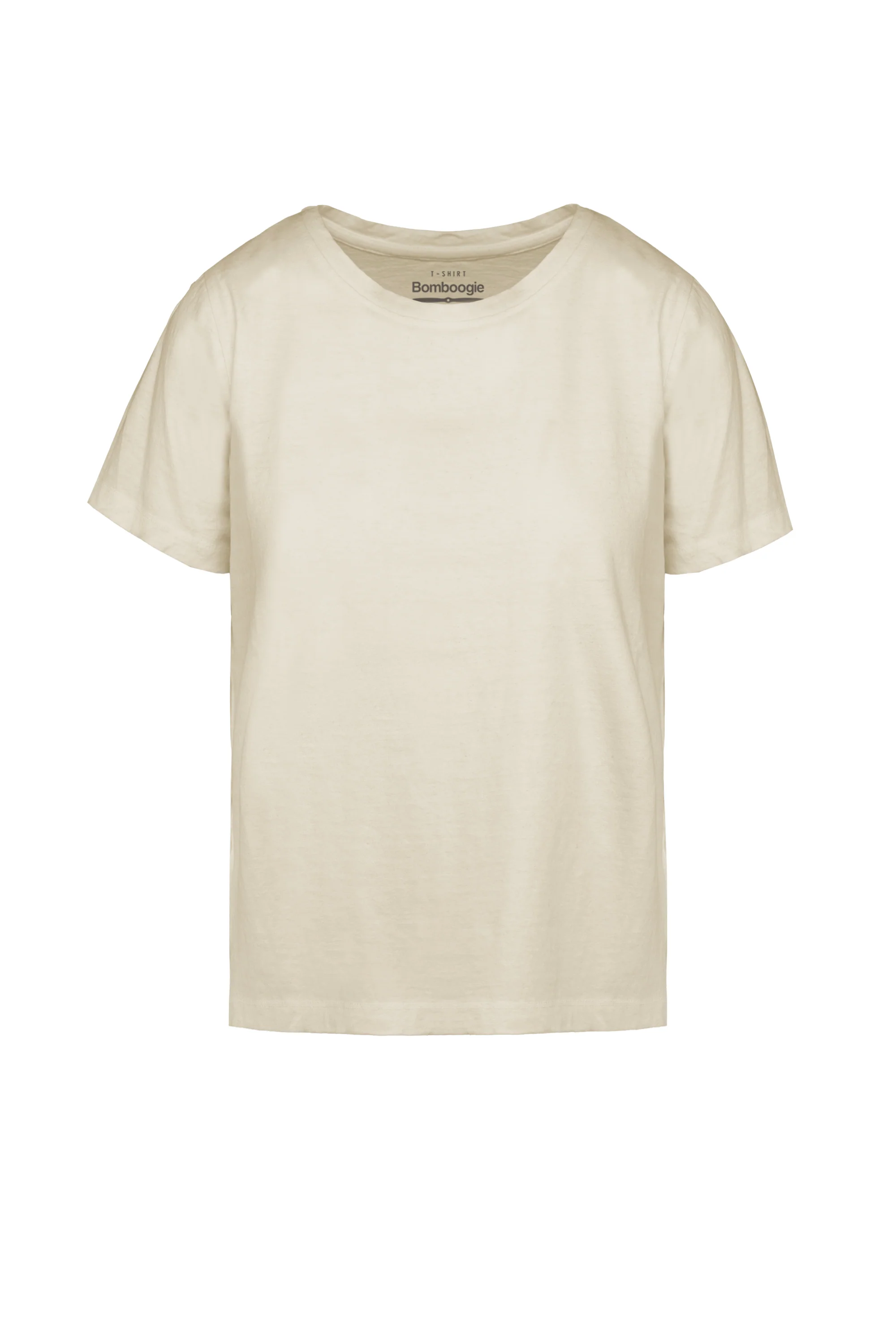 T-shirt in cotone e lino - Image 5
