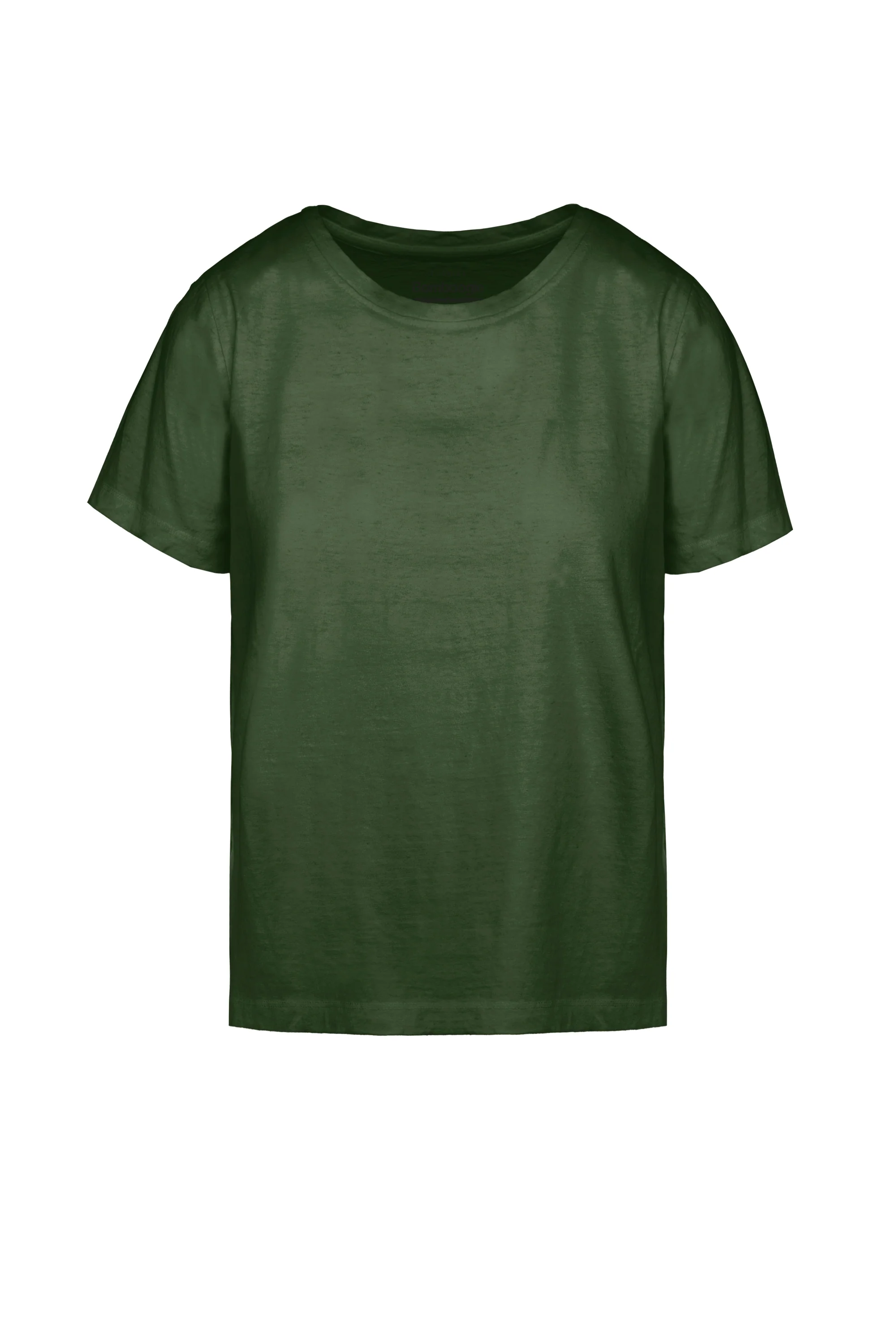 T-shirt in cotone e lino - Image 8