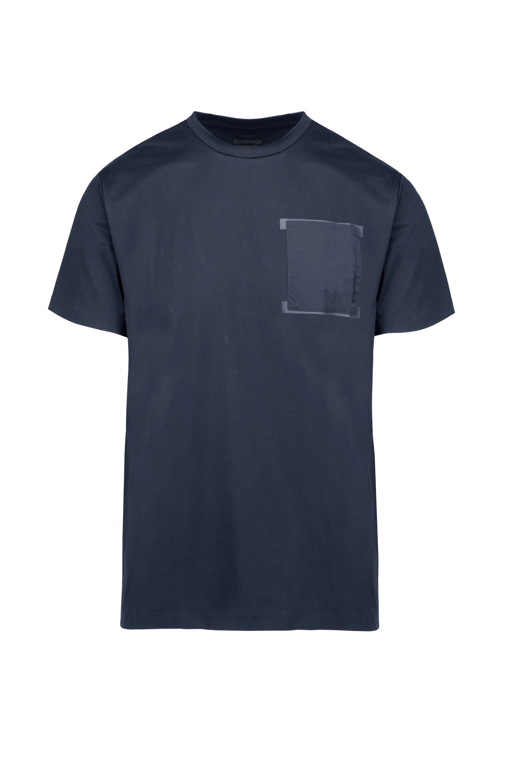 T-shirt in jersey tecnico stretch con taschino - Image 13