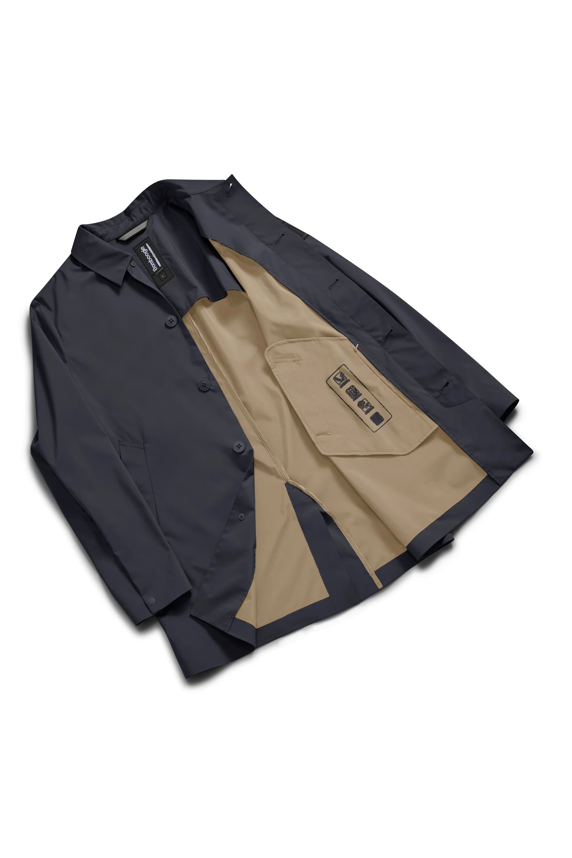 Trench sfoderato con colletto - Image 10