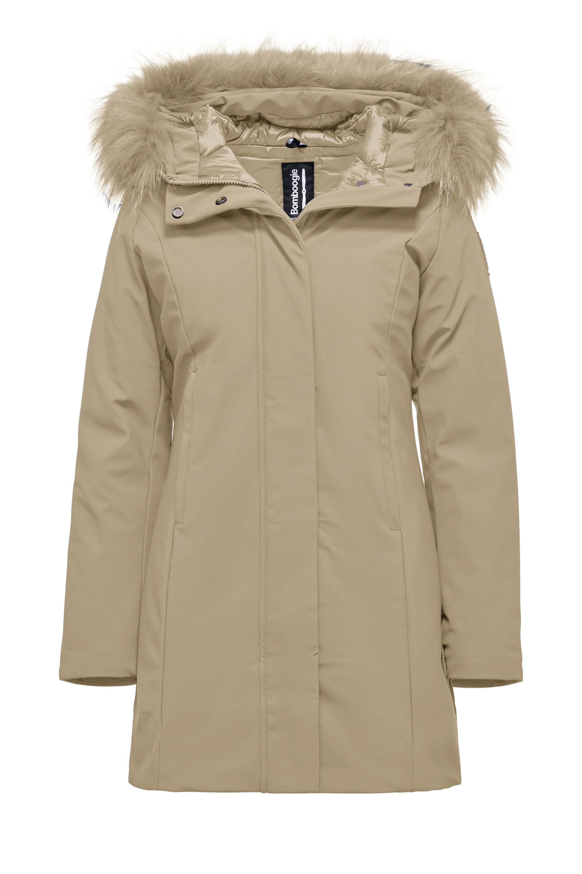 Vienna Jacket - Giacca lunga con cappuccio in pelliccia - Image 11
