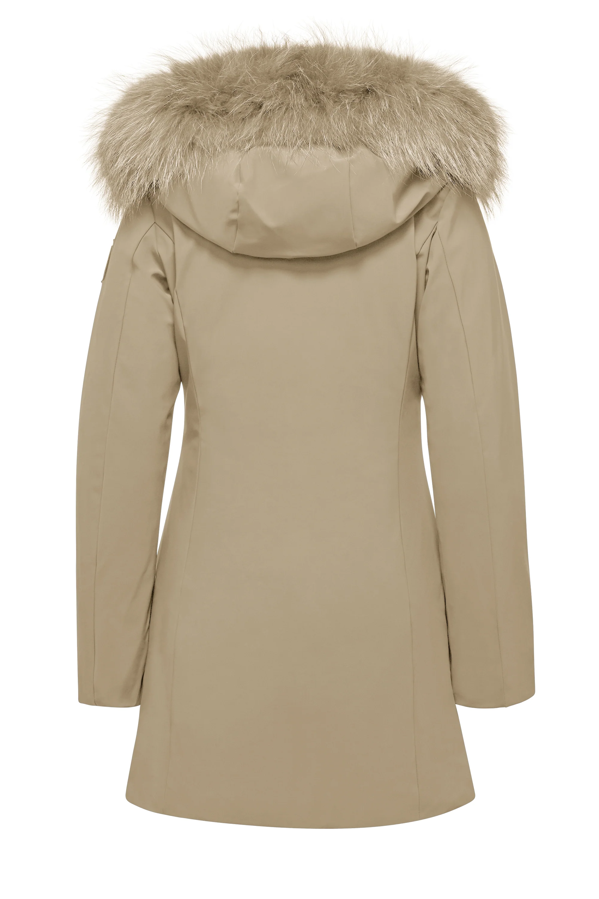 Vienna Jacket - Giacca lunga con cappuccio in pelliccia - Image 13