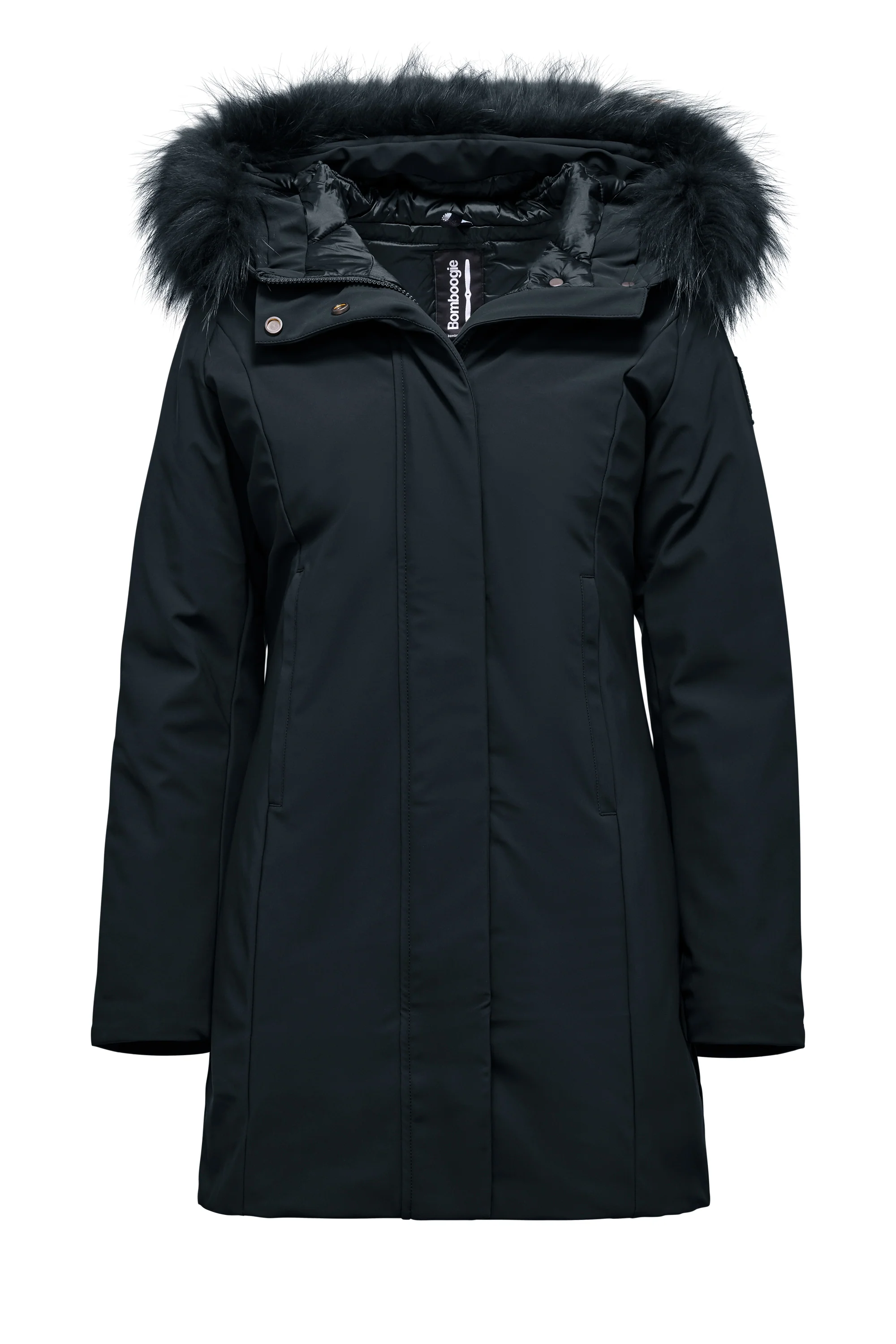 Vienna Jacket - Giacca lunga con cappuccio in pelliccia - Image 16