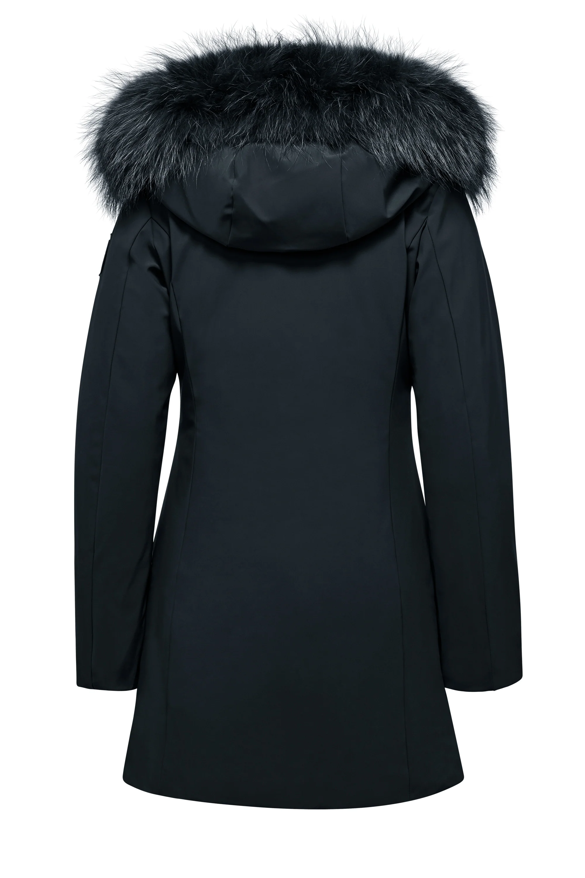 Vienna Jacket - Giacca lunga con cappuccio in pelliccia - Image 18