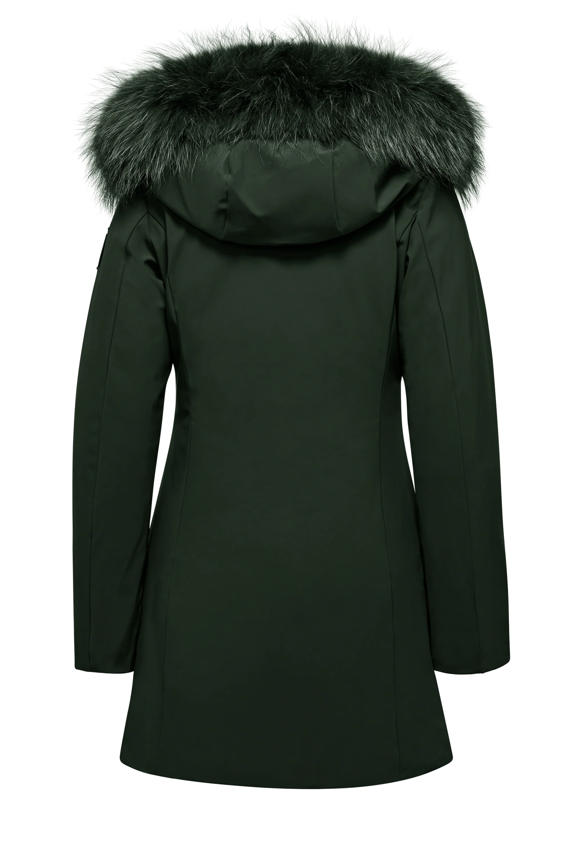 Vienna Jacket - Giacca lunga con cappuccio in pelliccia - Image 23